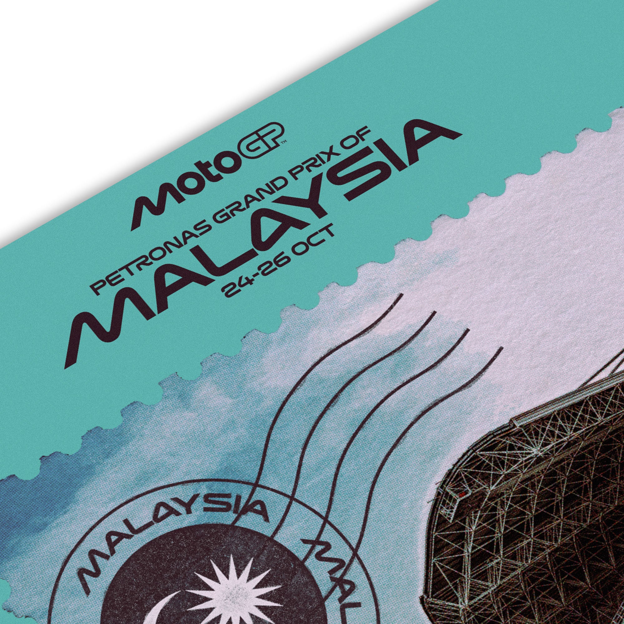 2025 Malaysian Grand Prix Official Race Poster