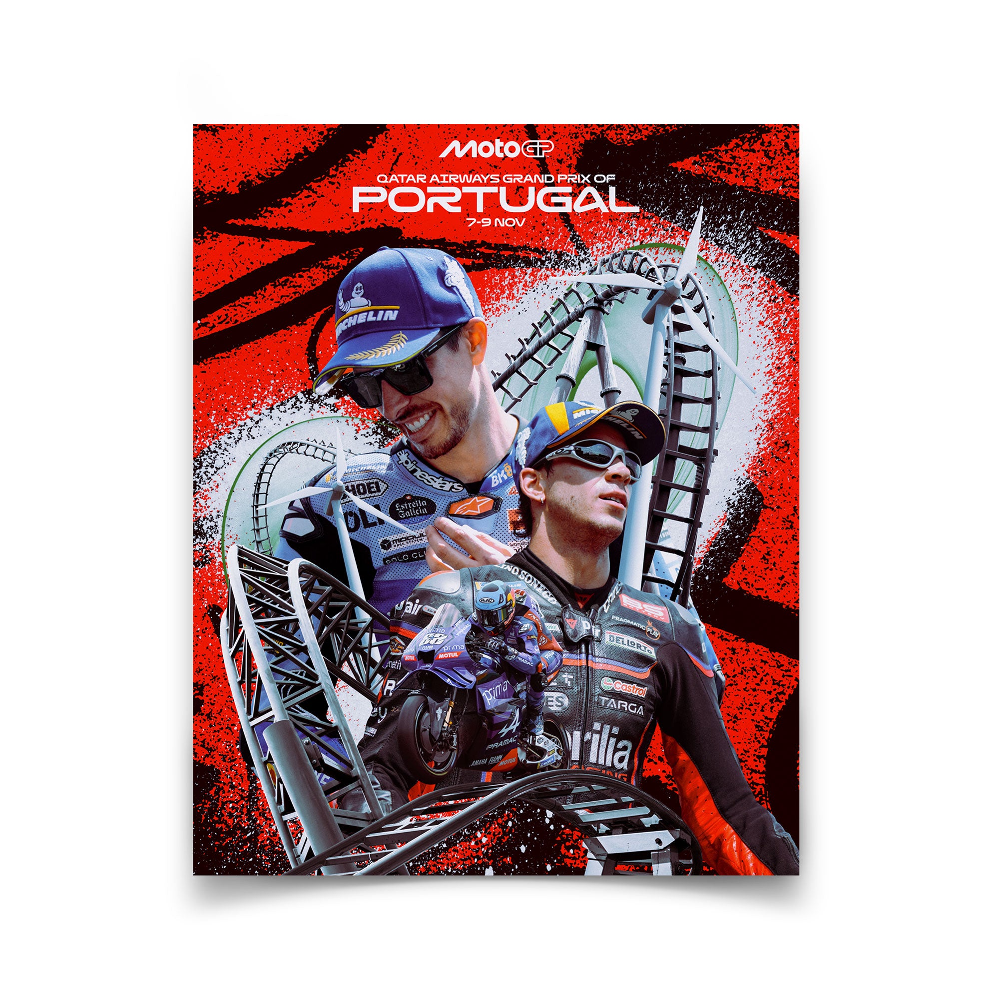2025 Portuguese Grand Prix Official Race Poster