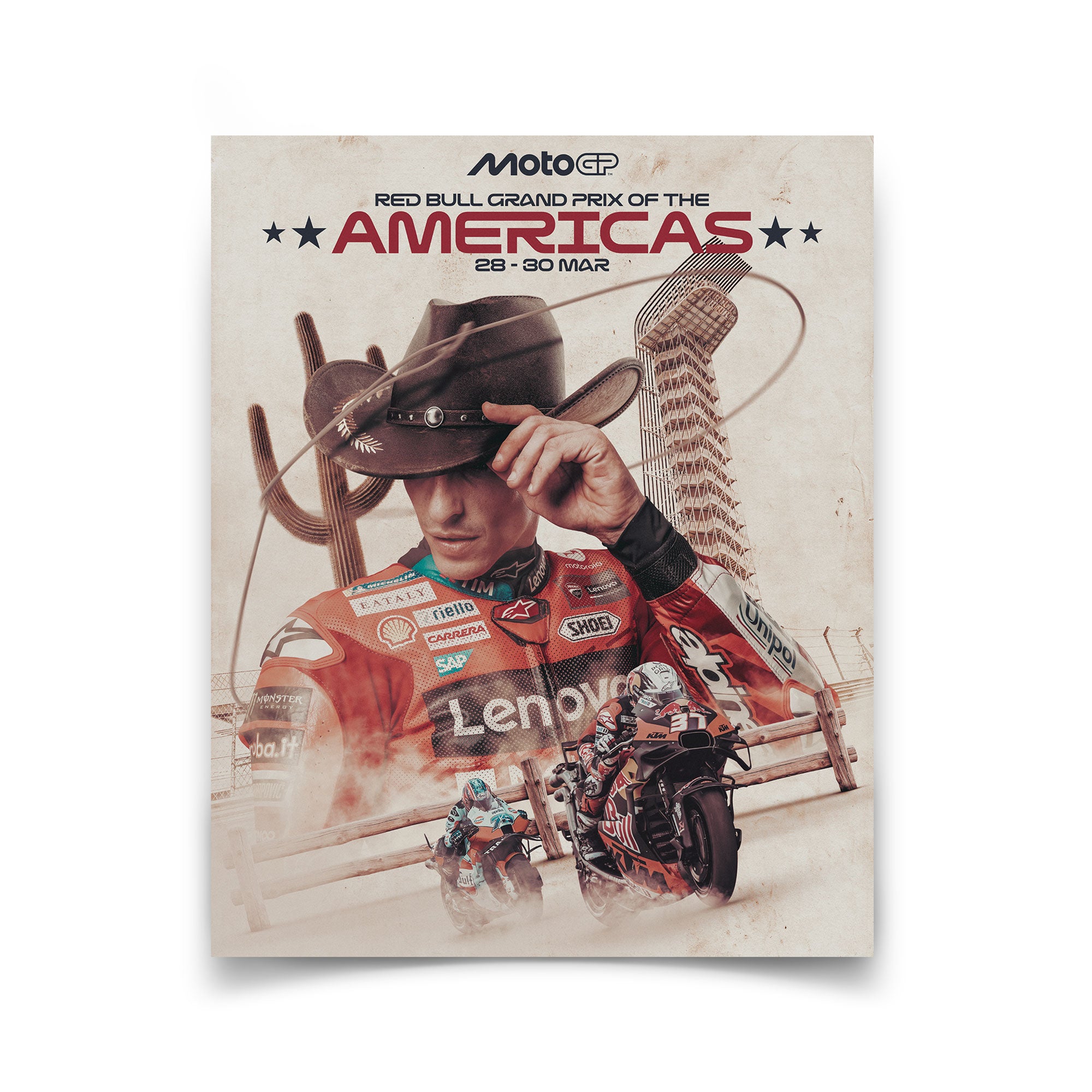 2025 Americas Grand Prix Official Race Poster