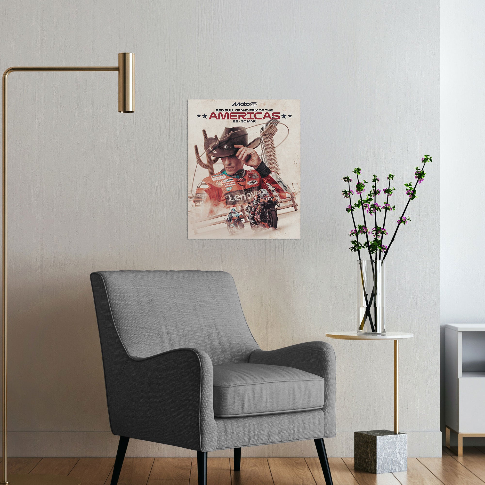 2025 Americas Grand Prix Official Race Poster