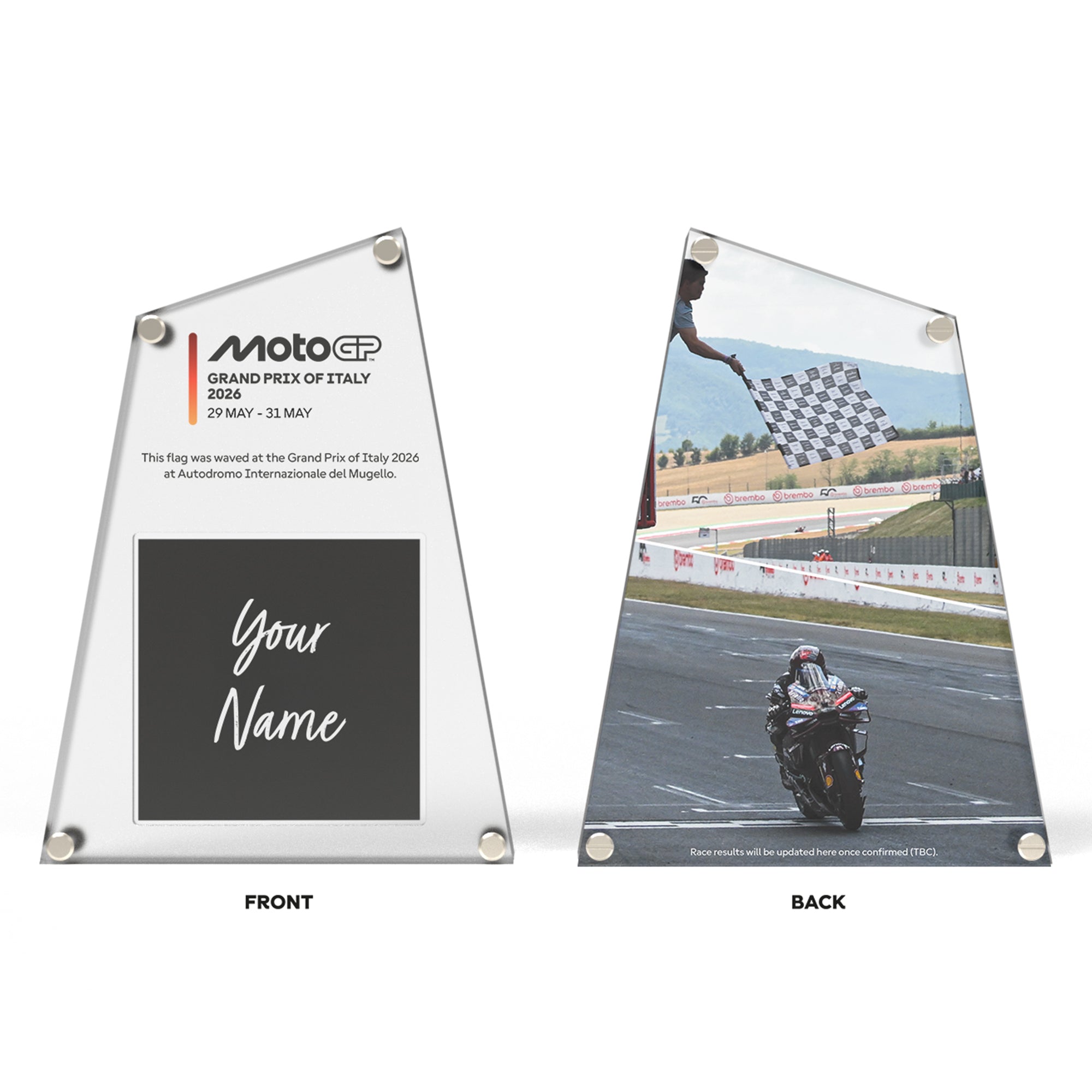 Own the Chequered Flag - Italian GP 2026