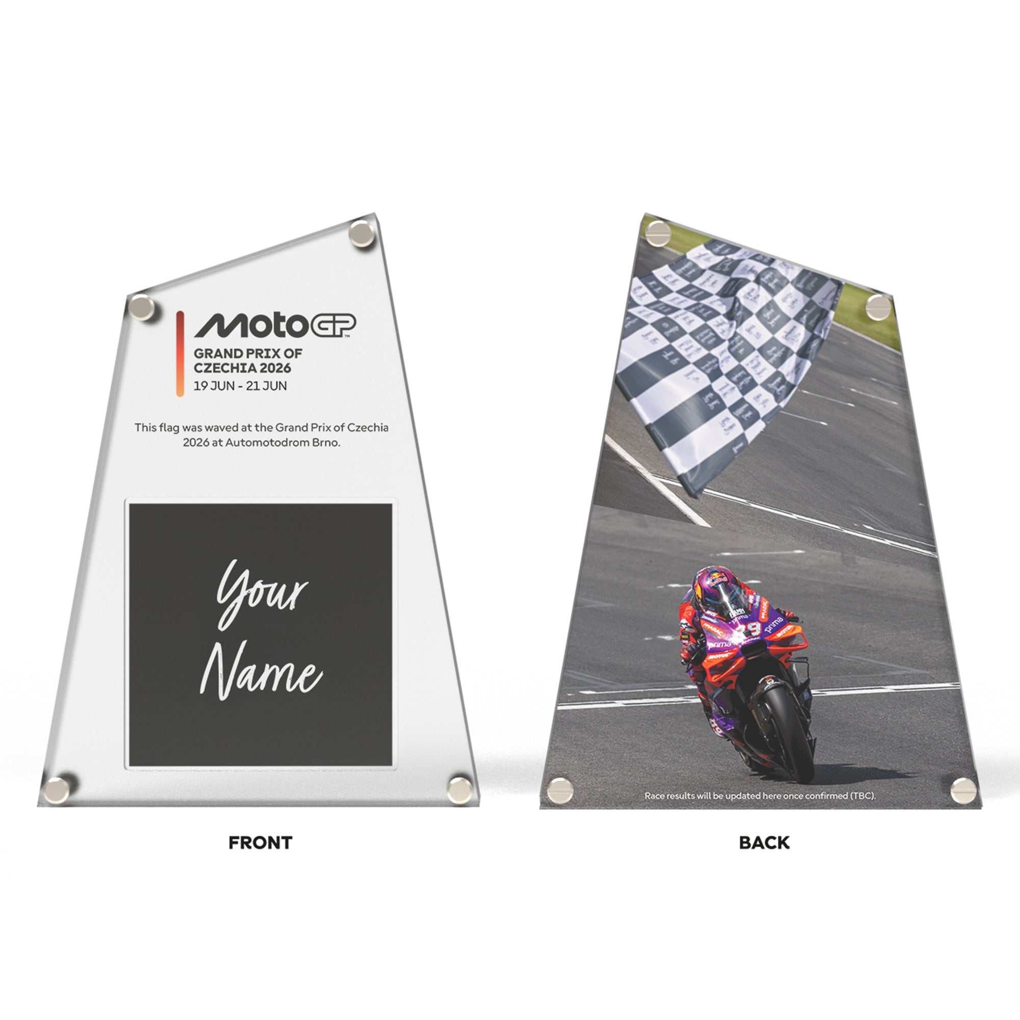 Own the Chequered Flag - Czechia GP 2026