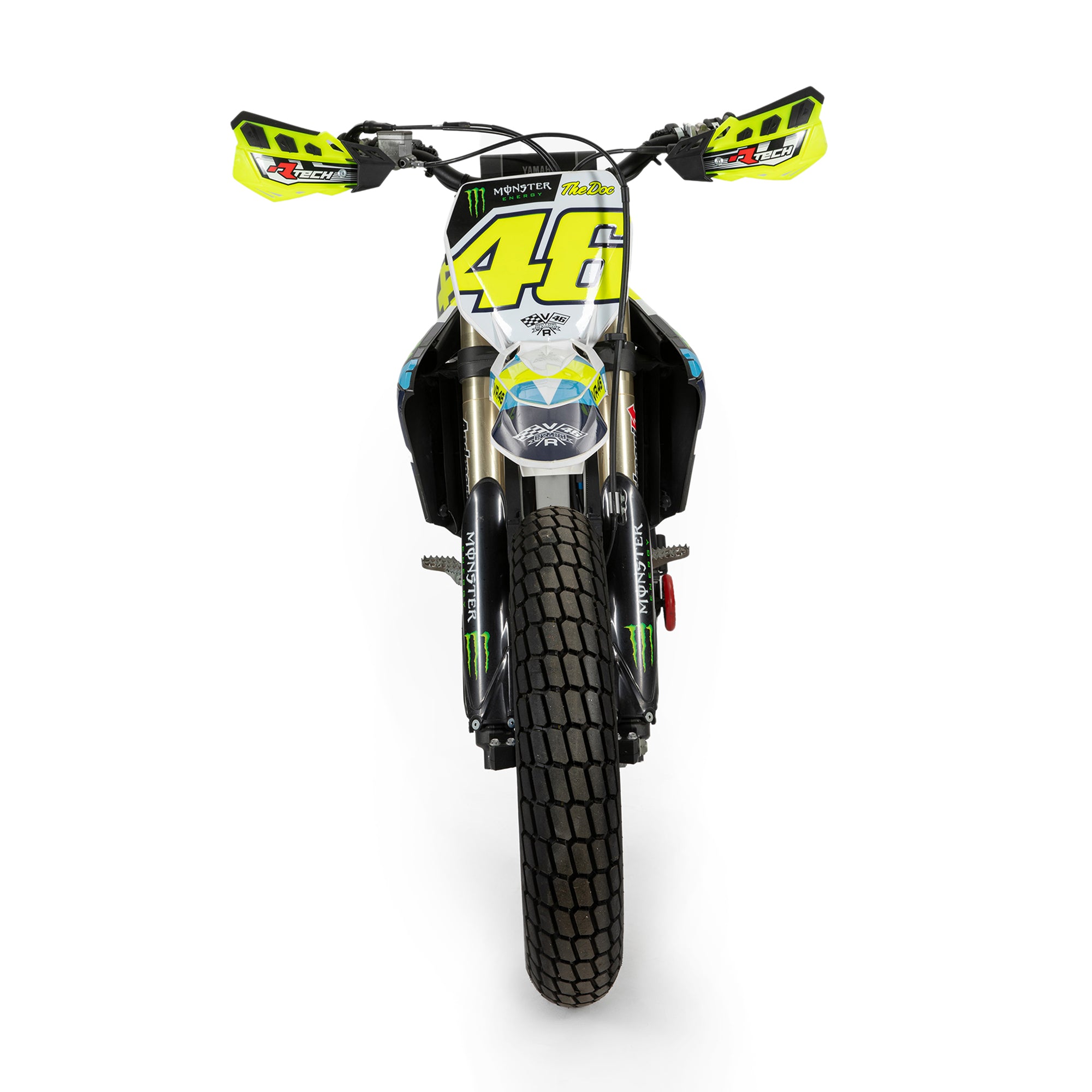 LOT 101 - Valentino Rossi Signed 2021 Training Yamaha YZF 450 Flat Track