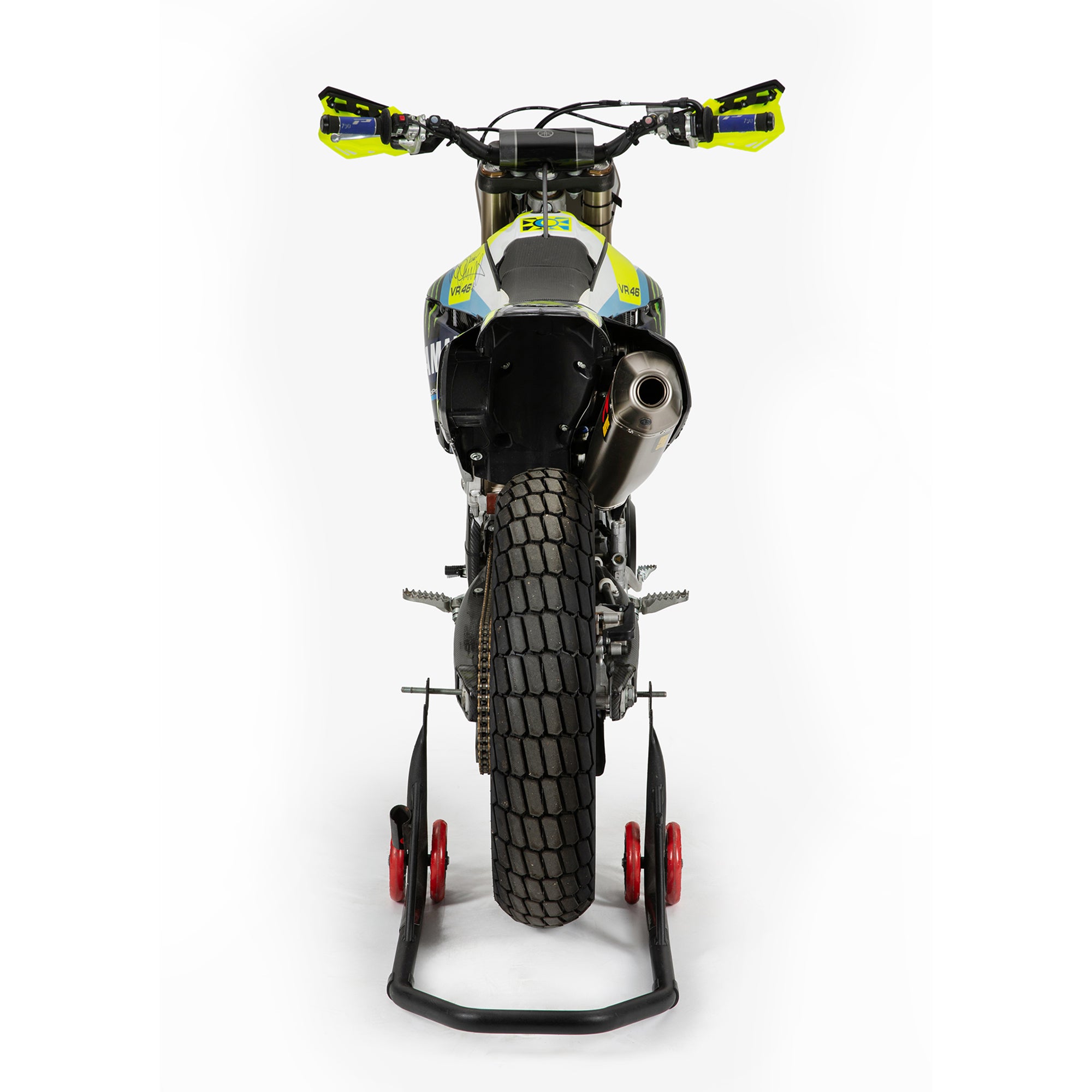 LOT 101 - Valentino Rossi Signed 2021 Training Yamaha YZF 450 Flat Track