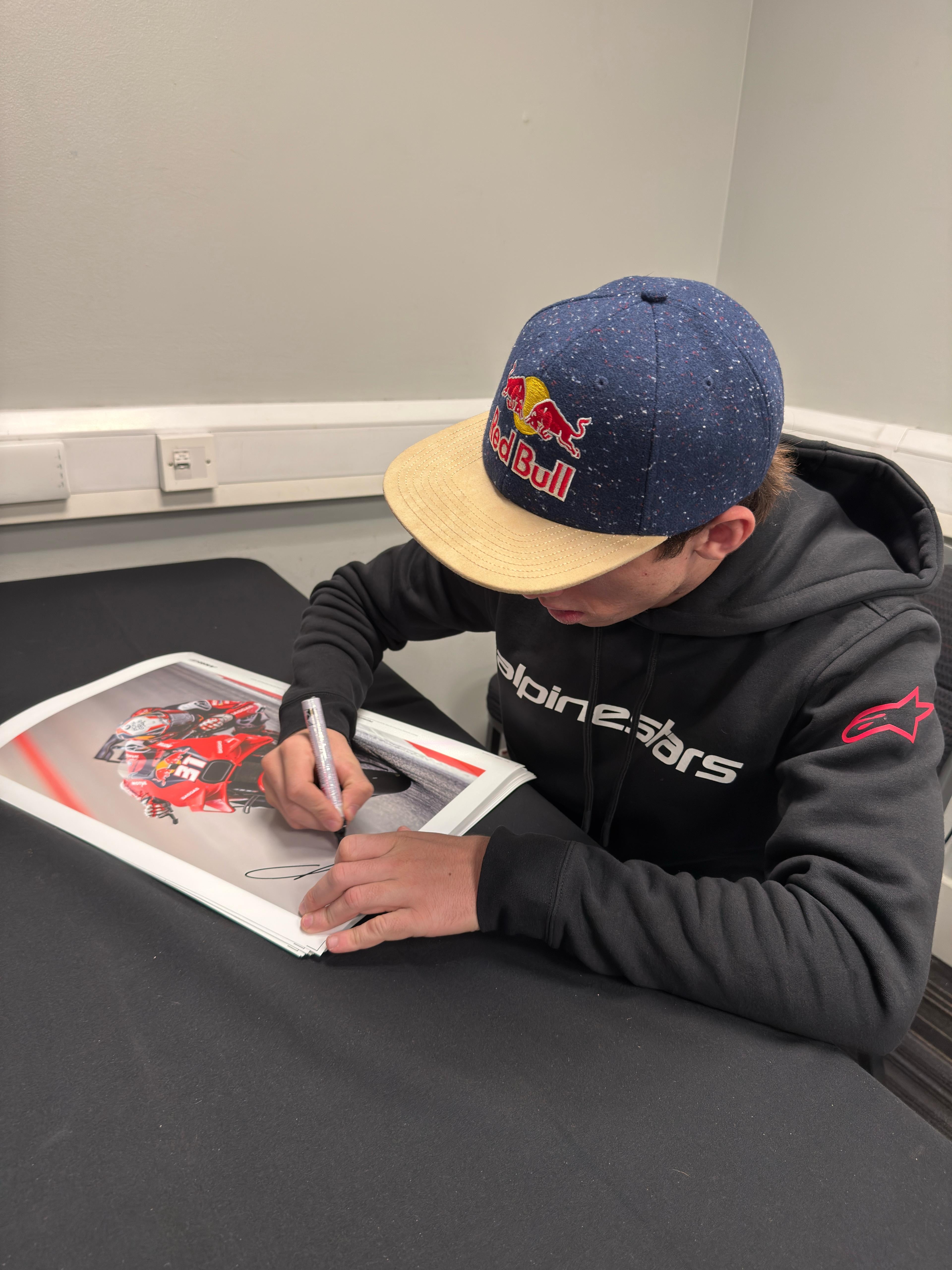 Pedro Acosta Signed Photo - 'First of Many'  -  Portuguese GP