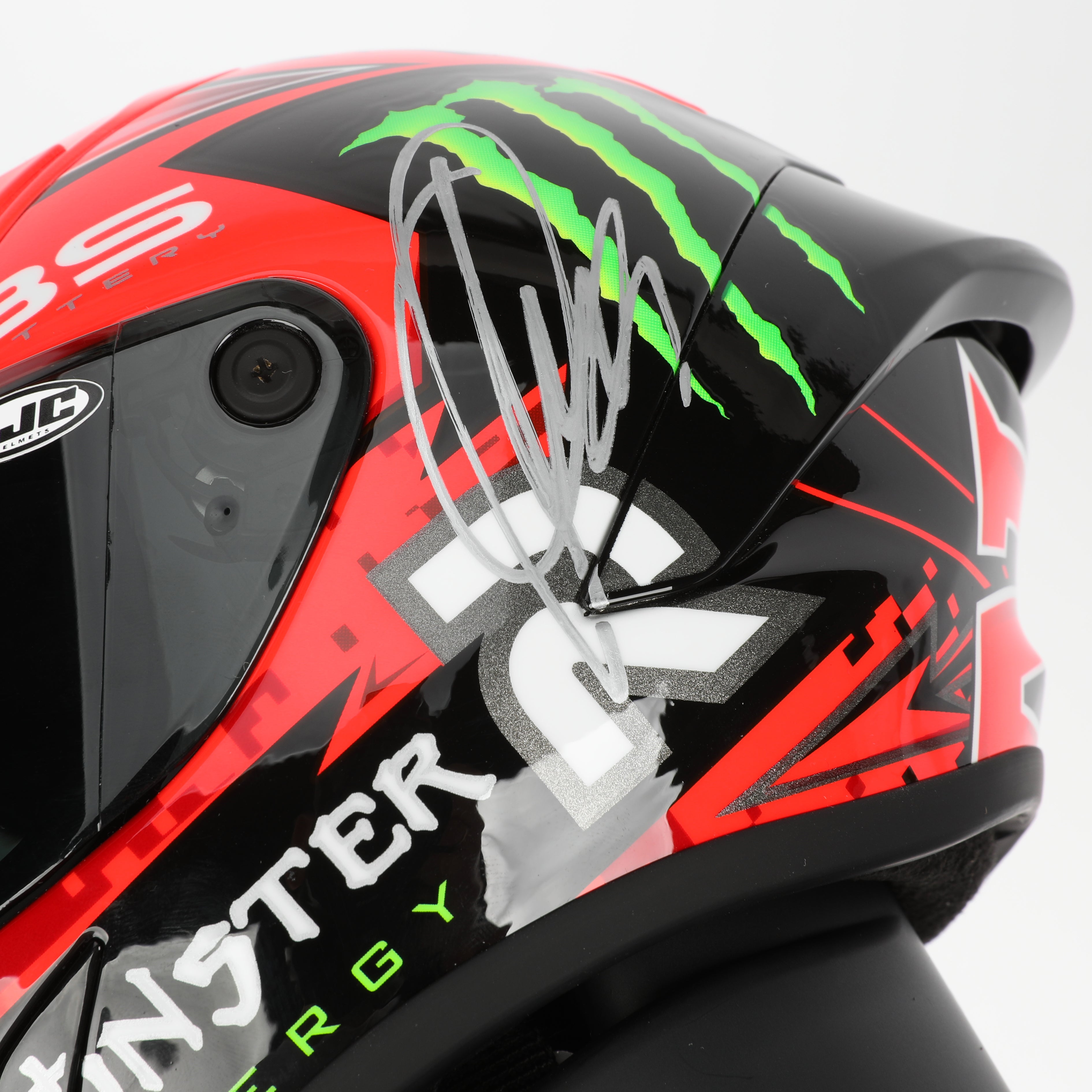 LOT 127 - Fabio Quartararo Signed Limited Edition 2023 Mini Helmet