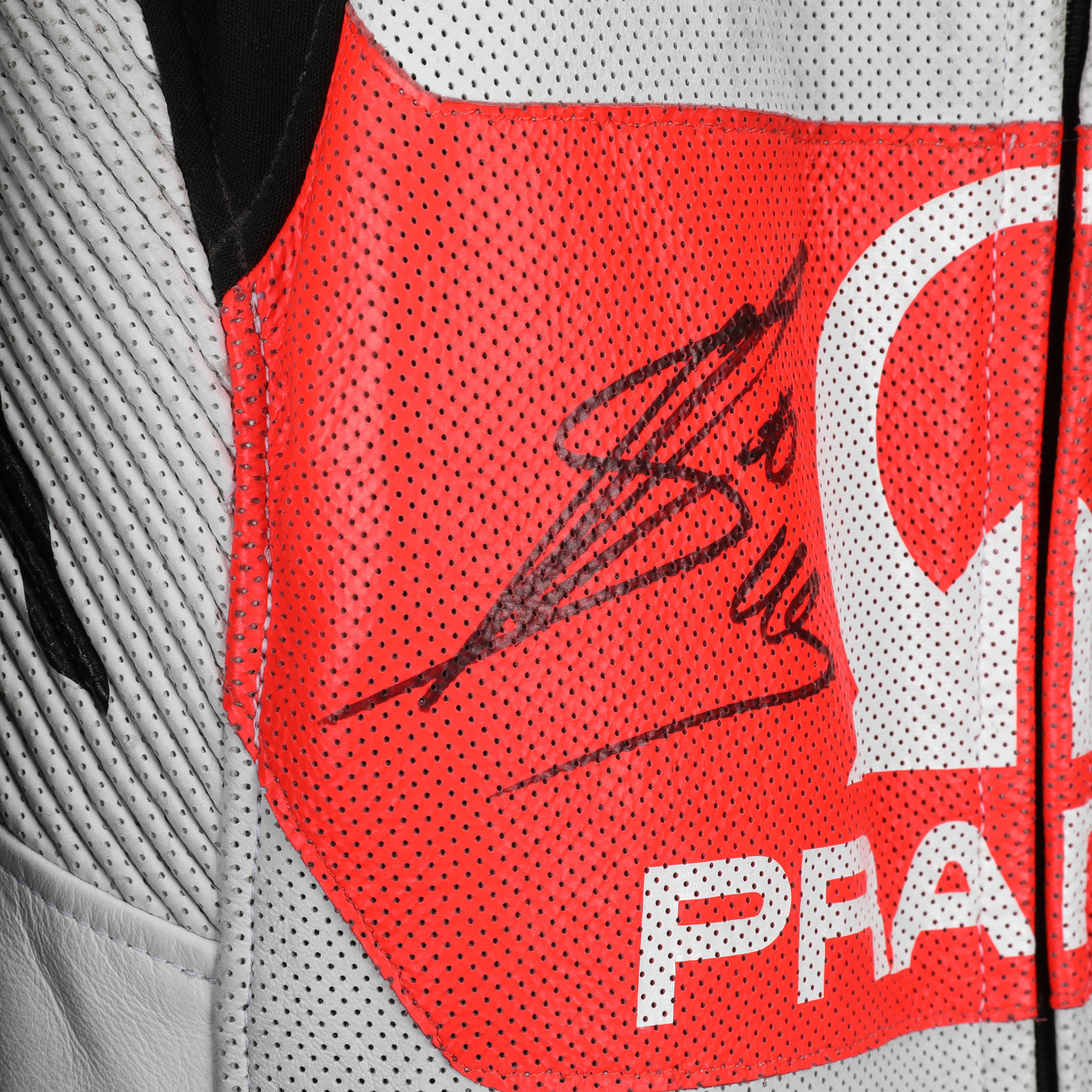 LOT 124 - Scott Redding Signed Race-Used Leathers - 2016