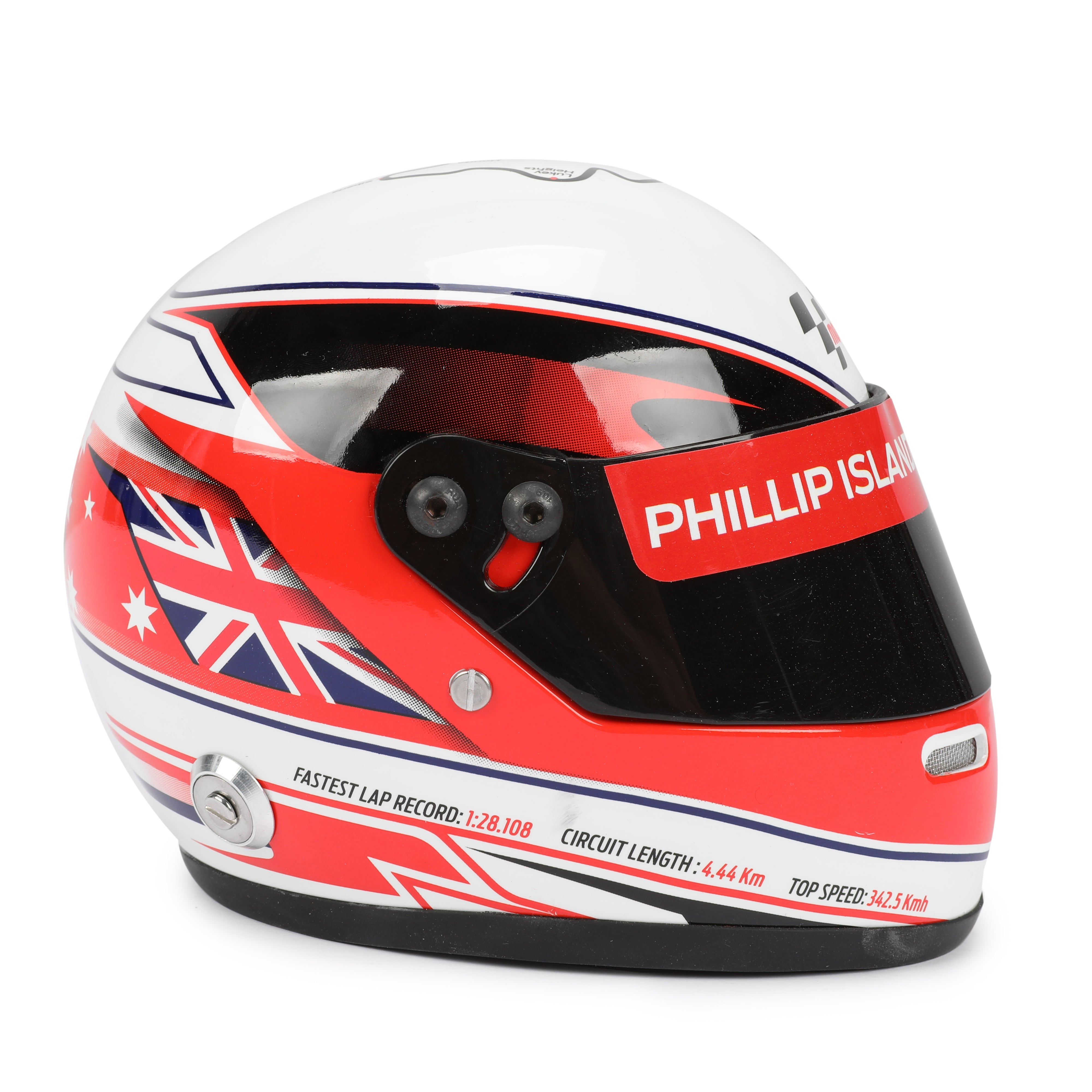 LOT 055 - Wayne Gardner Signed Australian 1:2 Scale MotoGP™ Helmet