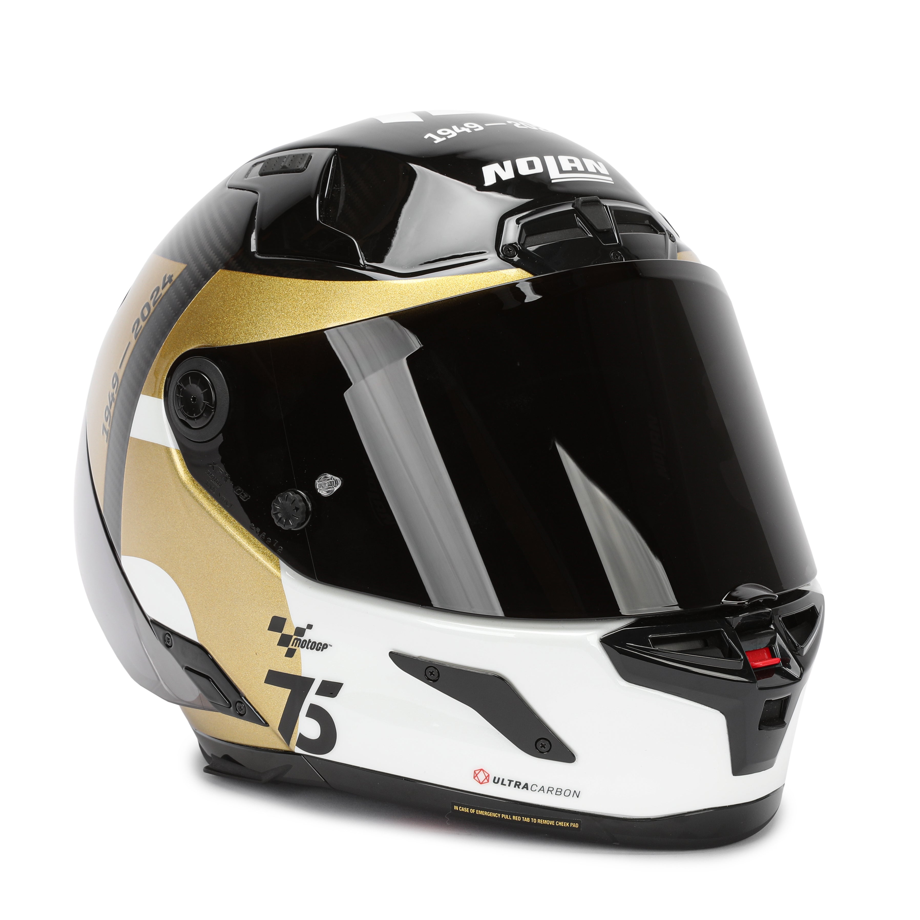 LOT 011 - Signed Casey Stoner 75th Anniversary Helmet - 2 Wheels For Life