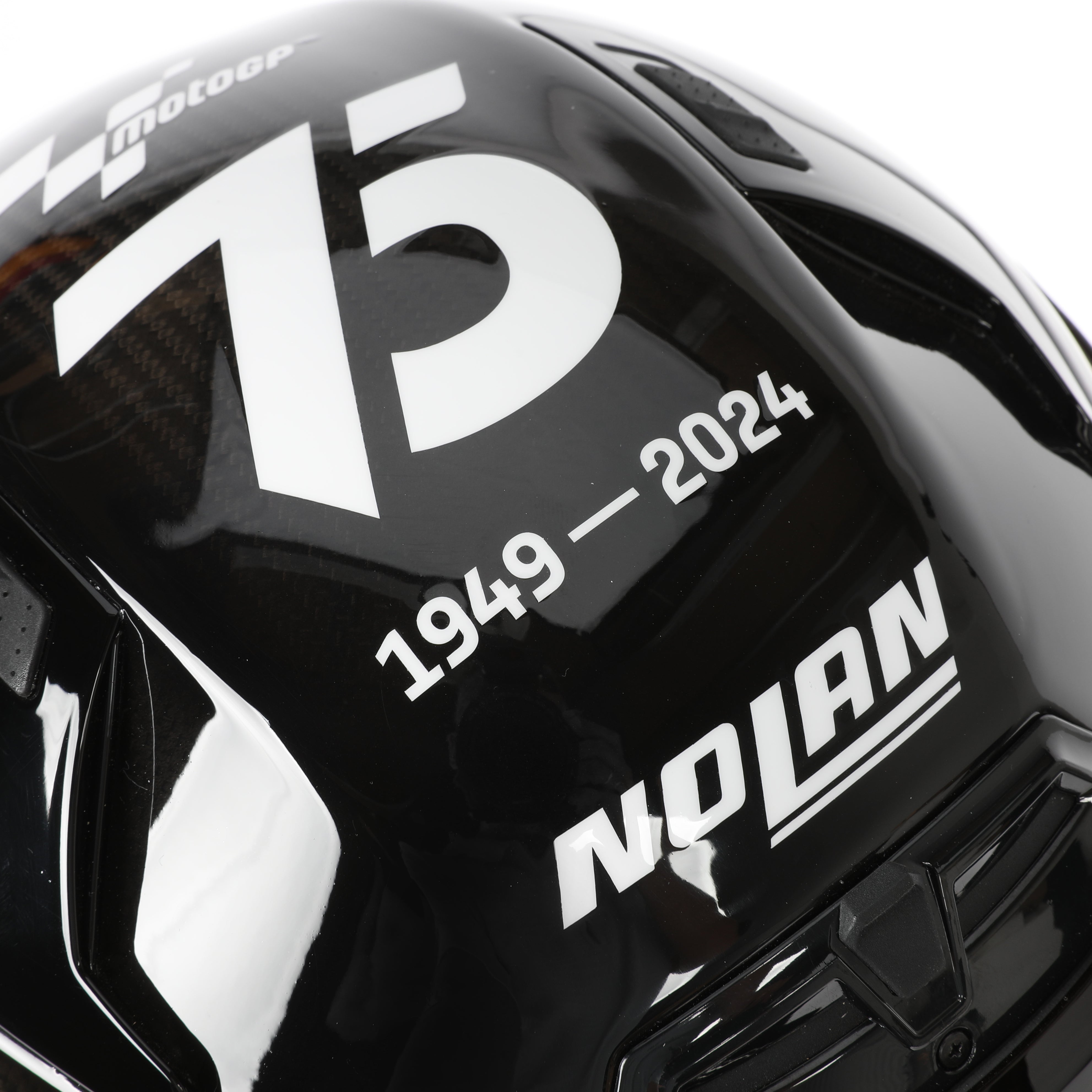 LOT 011 - Signed Casey Stoner 75th Anniversary Helmet - 2 Wheels For Life