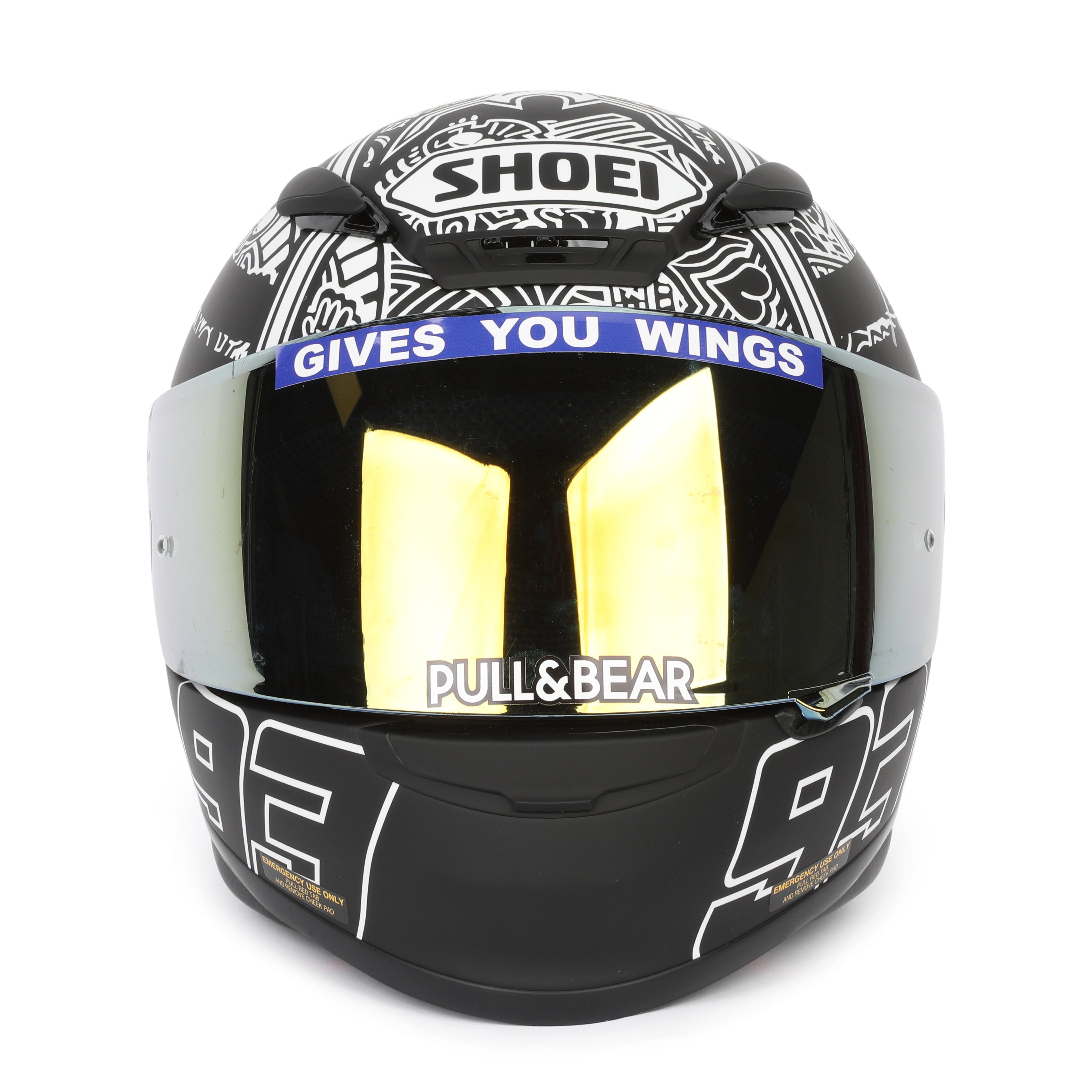 LOT 022 - Marc Márquez #93 Signed Shoei Replica Helmet