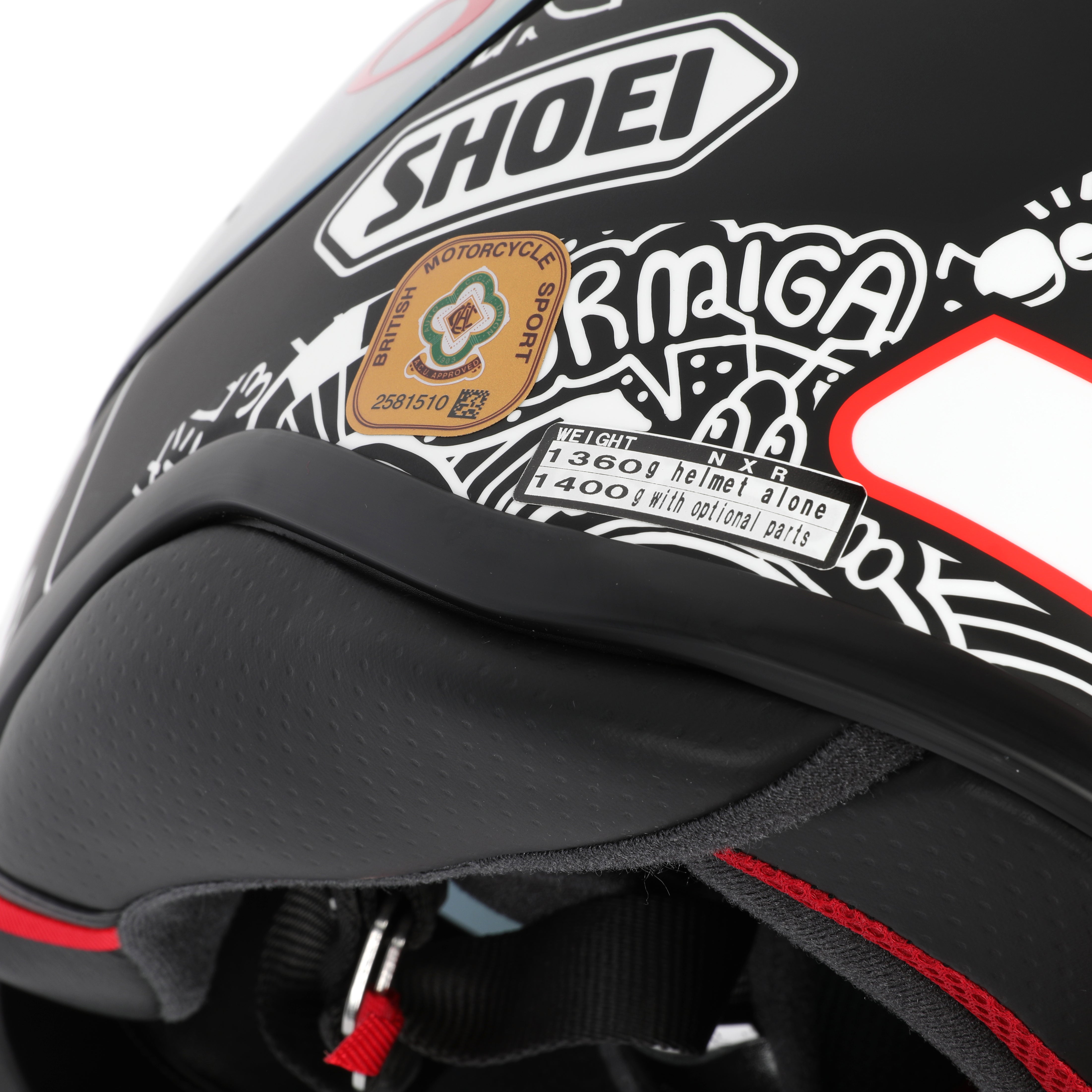 Marc Márquez #93 Signed Shoei Replica Helmet