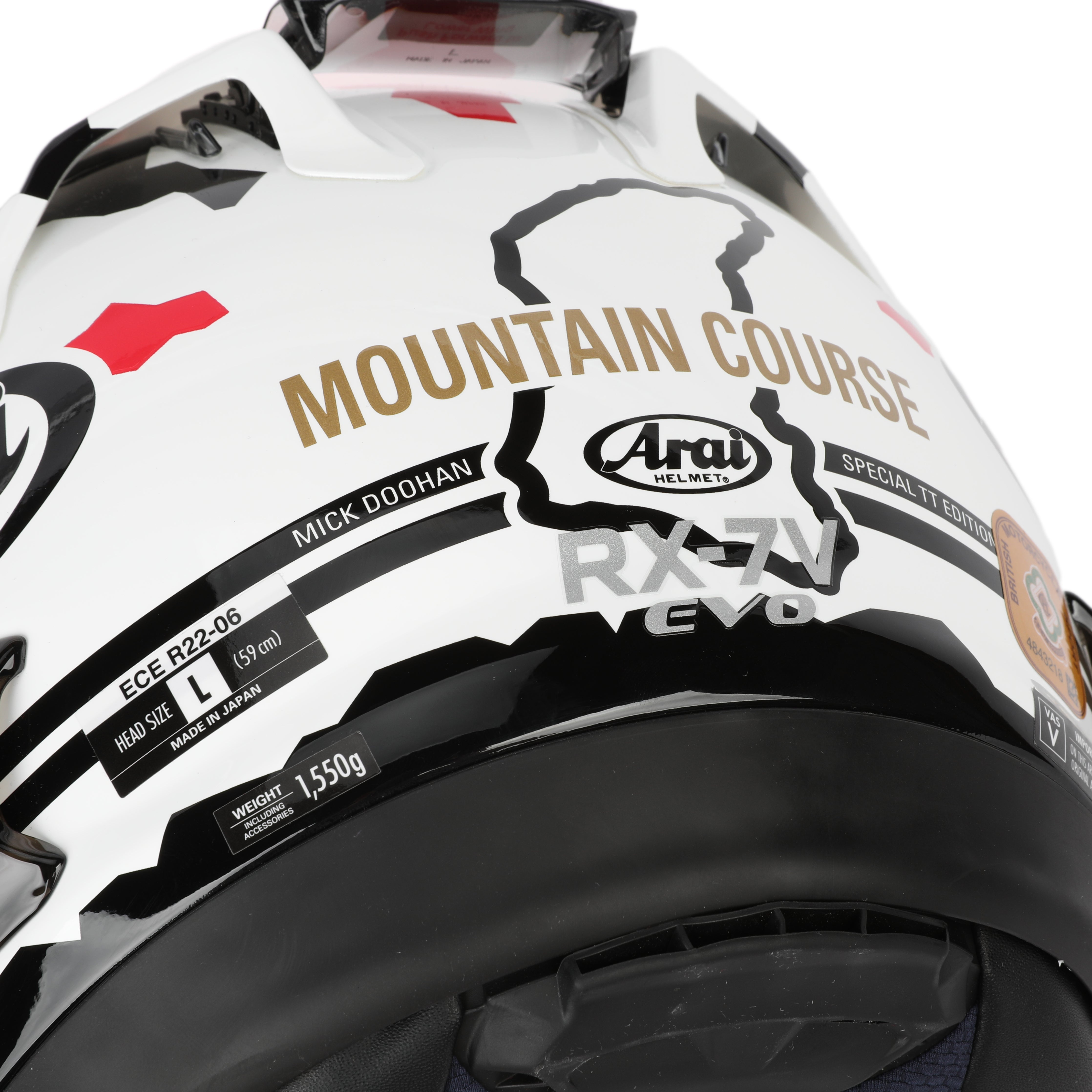 Mick Doohan 2011 Signed Replica Helmet – Isle of Man TT