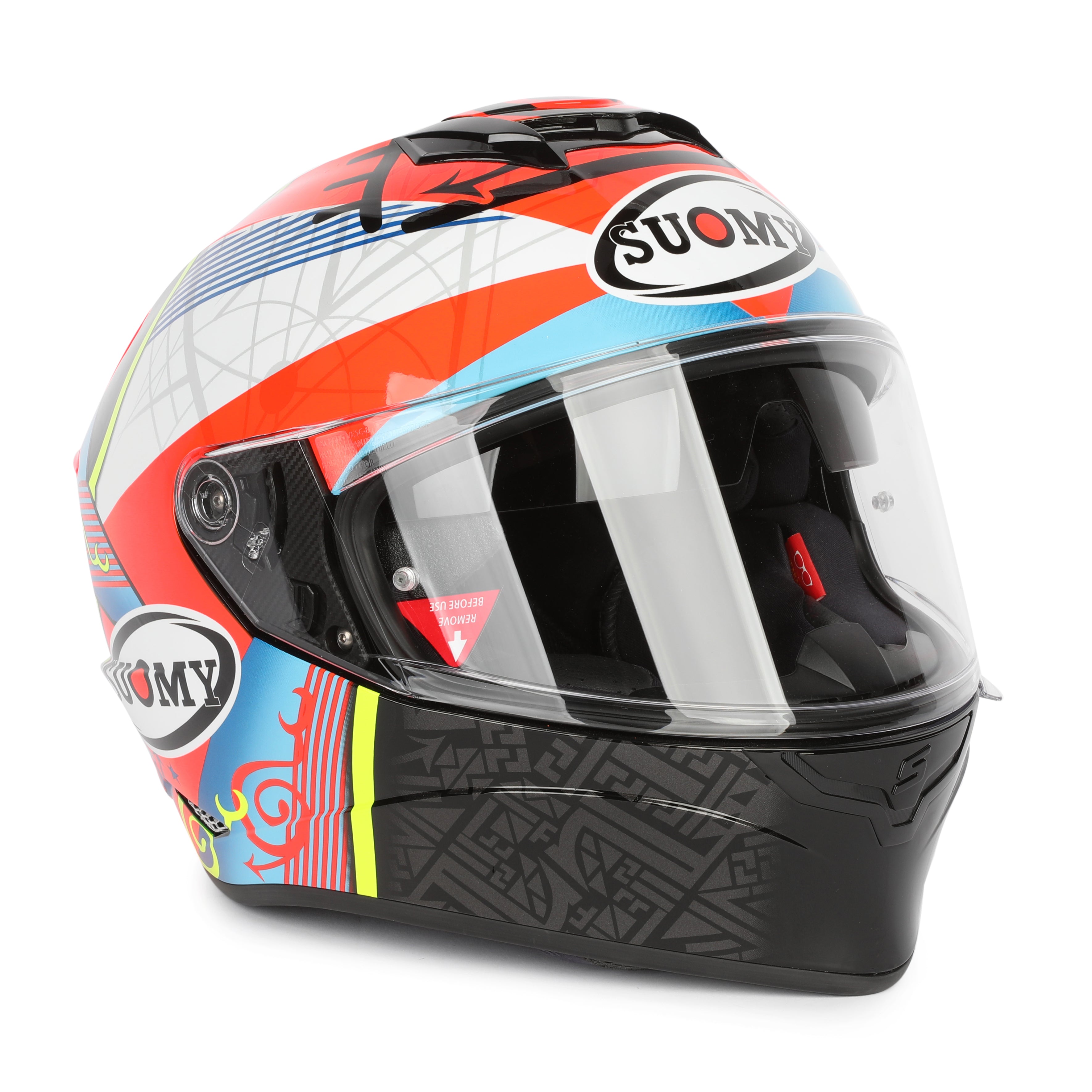 Francesco Bagnaia Signed Suomy Casco Stella Replica Helmet