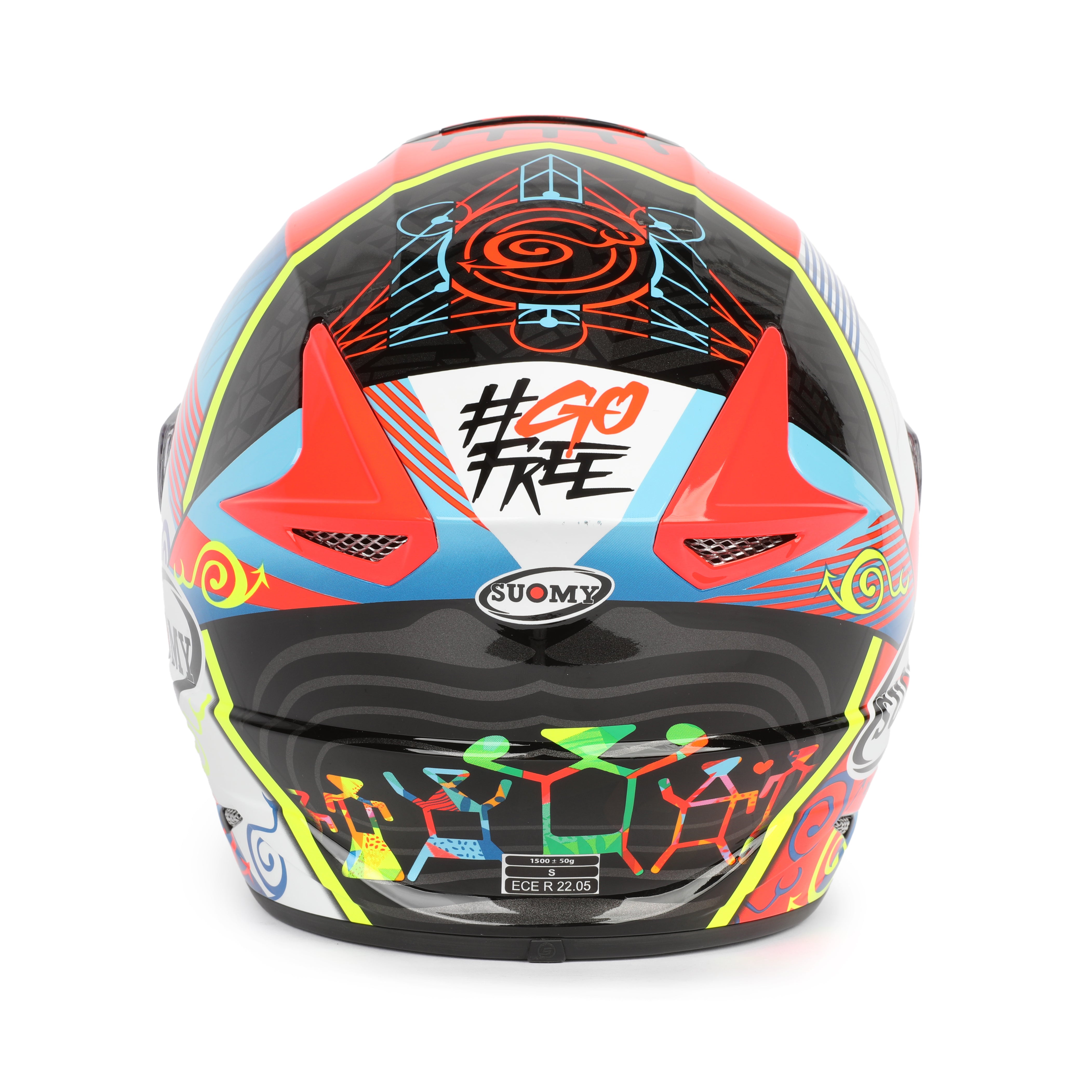 Francesco Bagnaia Signed Suomy Casco Stella Replica Helmet