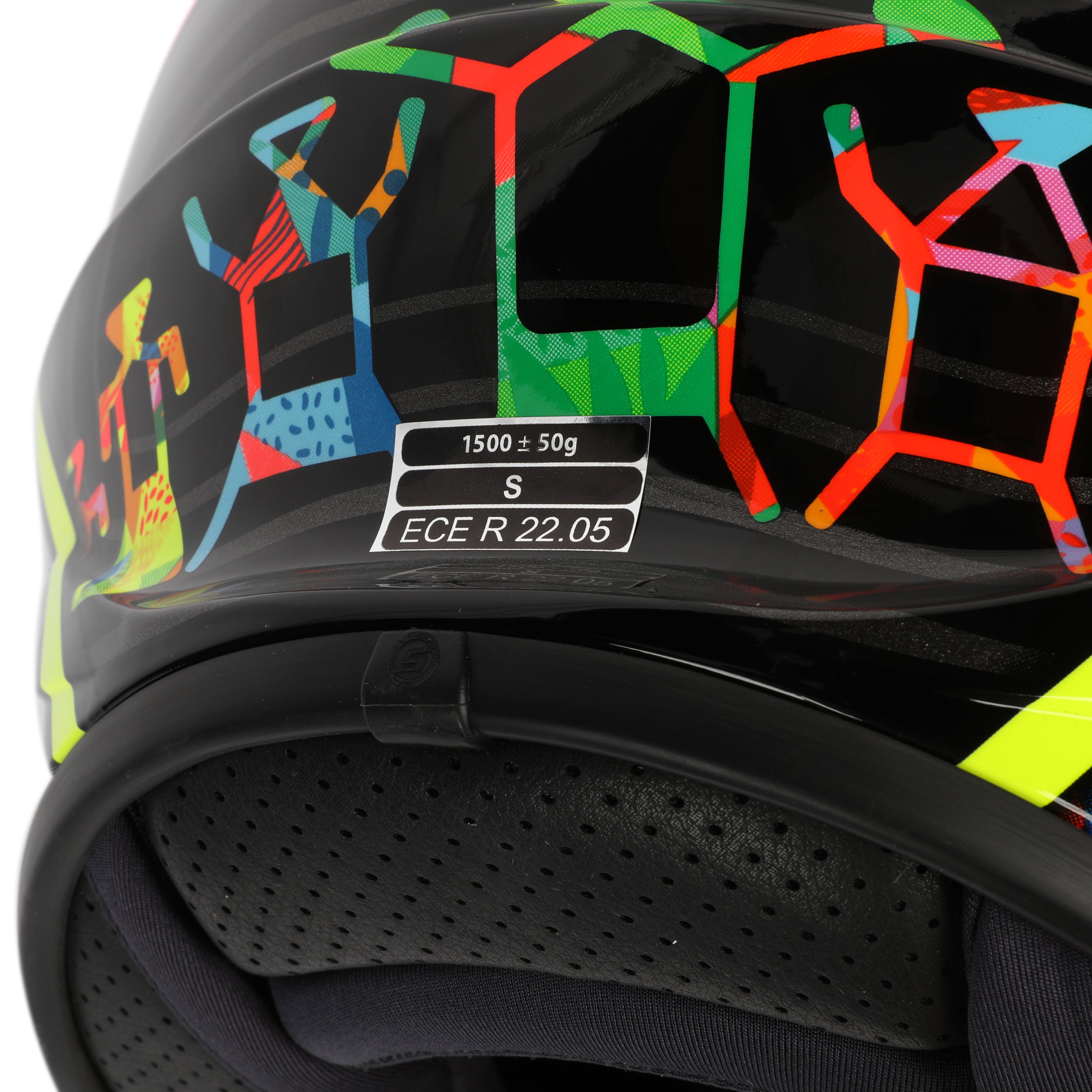 Francesco Bagnaia Signed Suomy Casco Stella Replica Helmet