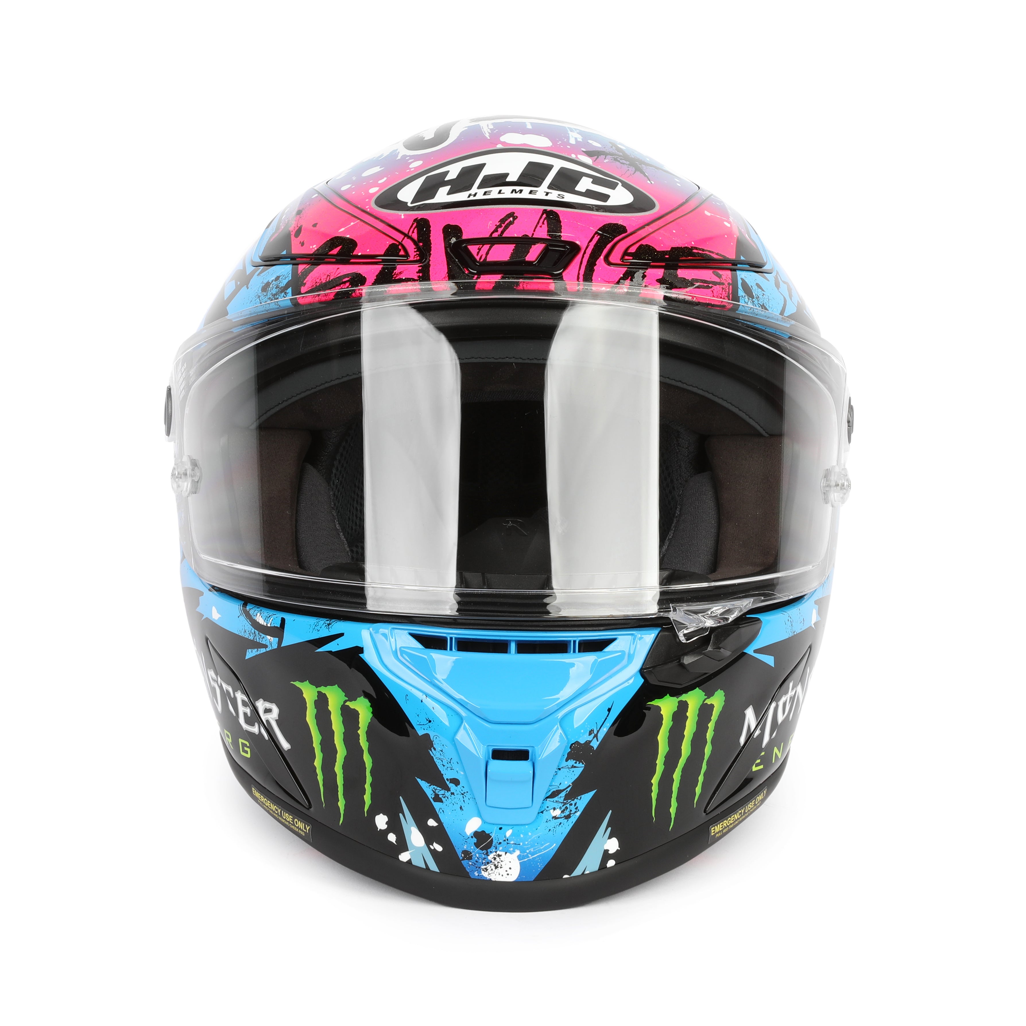 LOT 036 - Fabio Quartararo 2024 Signed HJC RPHA 1 Replica Helmet – French GP