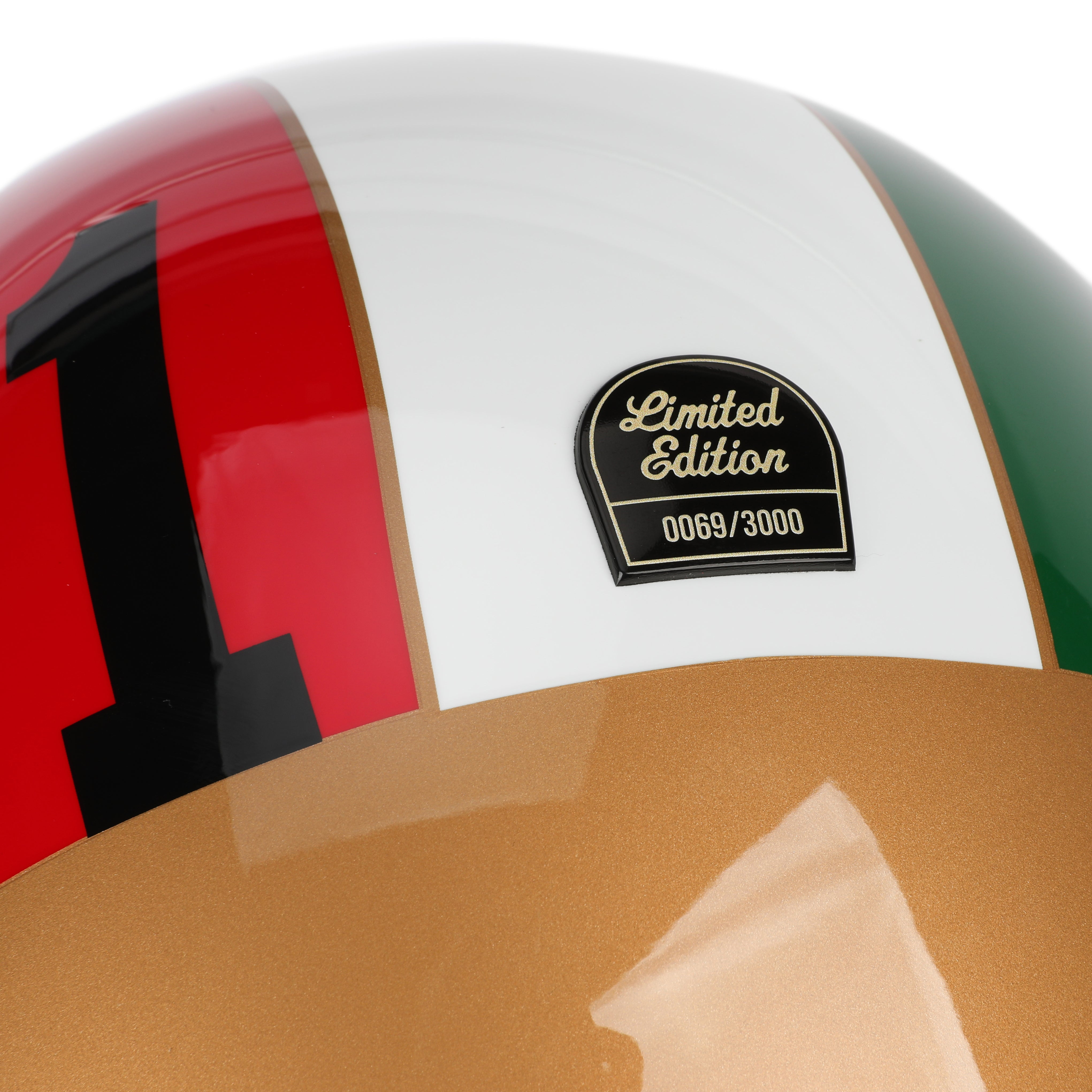 Giacomo Agostini signed AGV “AGO” Helmet – Limited Edition #69 / 3000 worldwide