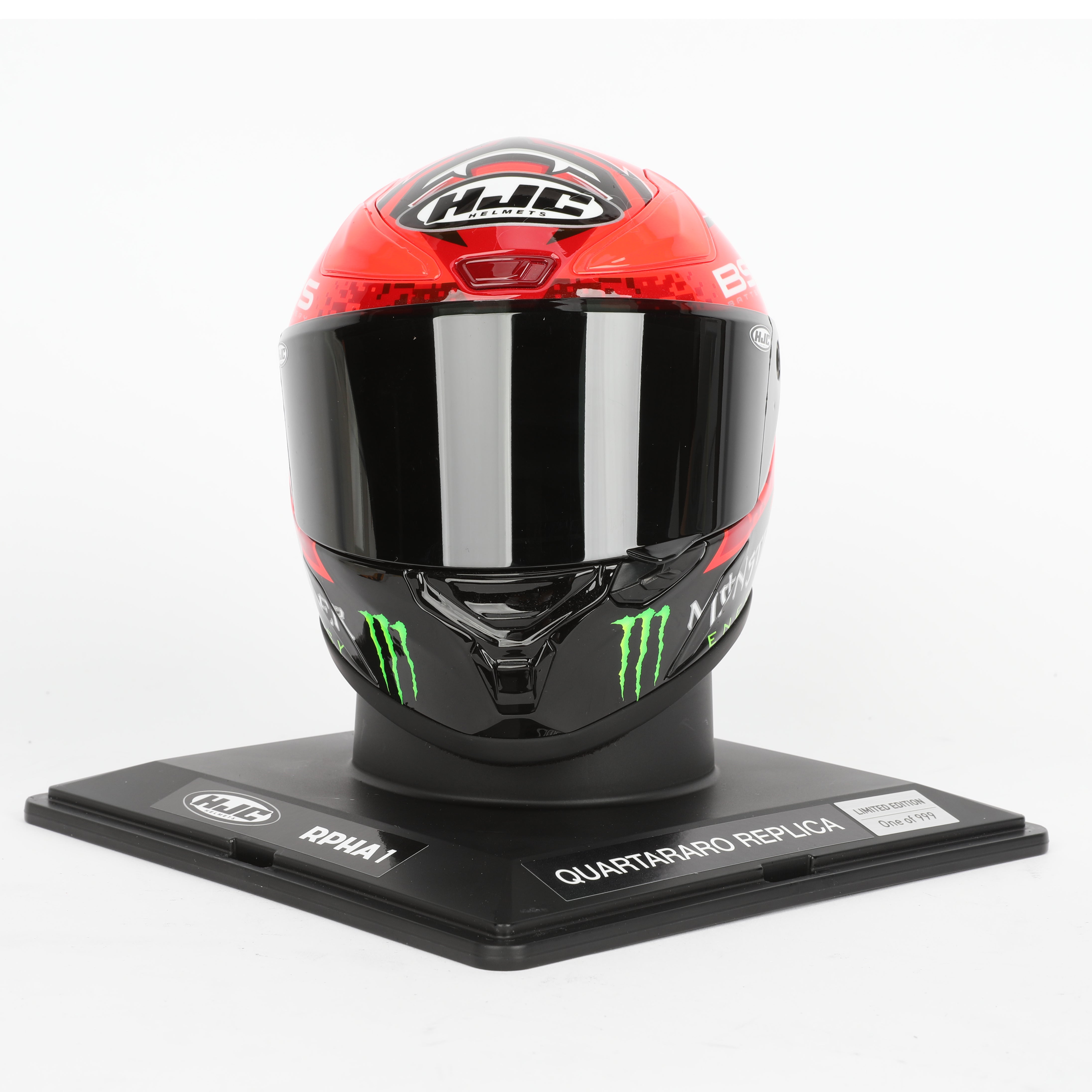 LOT 127 - Fabio Quartararo Signed Limited Edition 2023 Mini Helmet