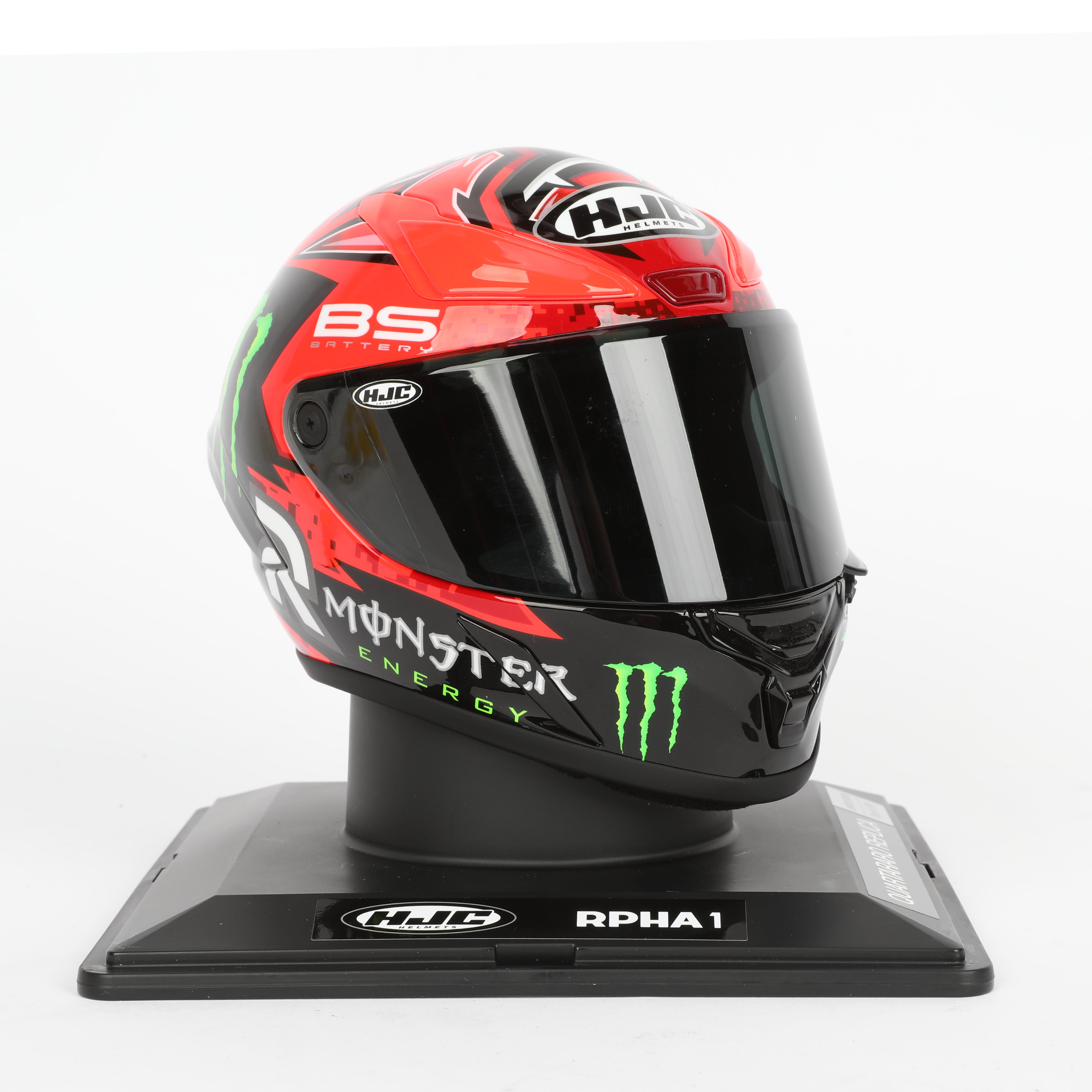 LOT 127 - Fabio Quartararo Signed Limited Edition 2023 Mini Helmet