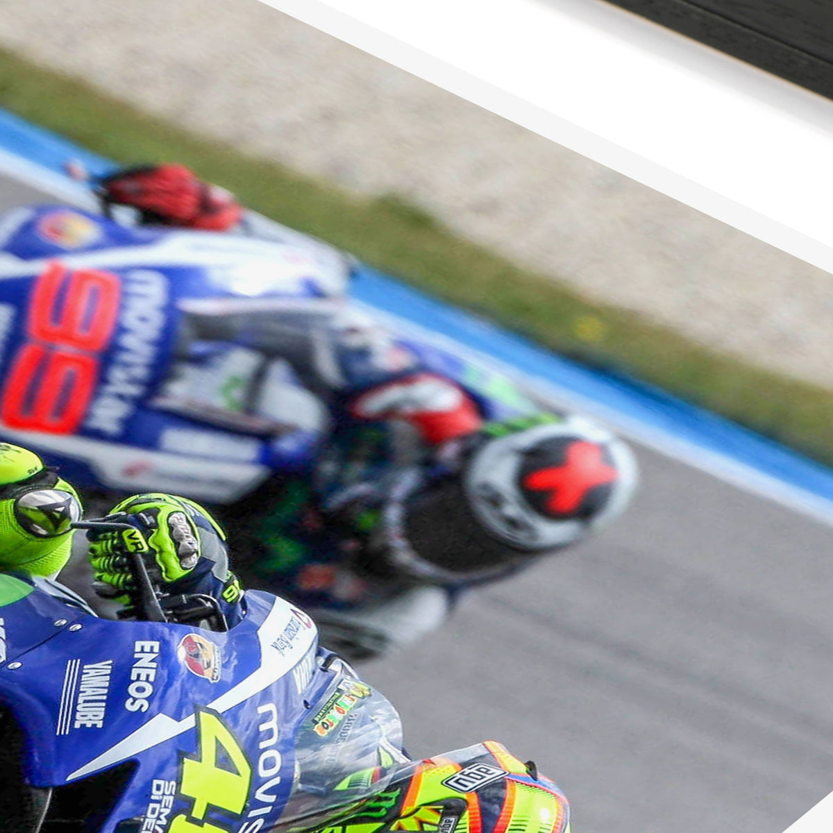 Valentino Rossi 2015 Signed Print - Dutch GP