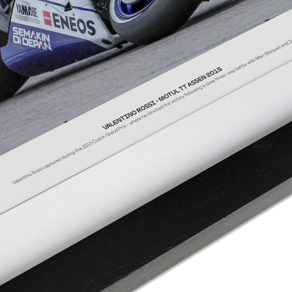 Valentino Rossi 2015 Signed Print - Dutch GP