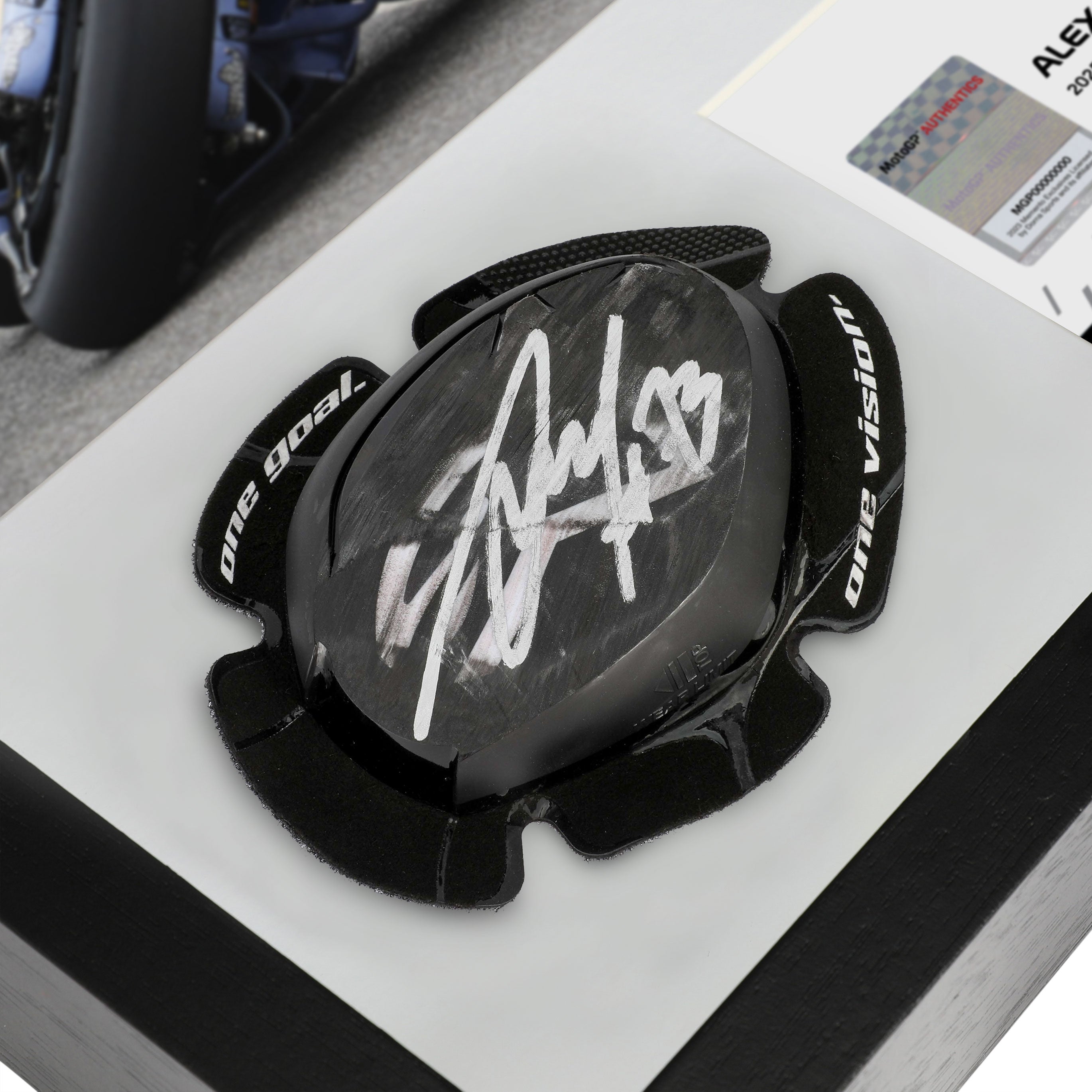 Alex Marquez Signed Knee Slider - 2025 Season Used