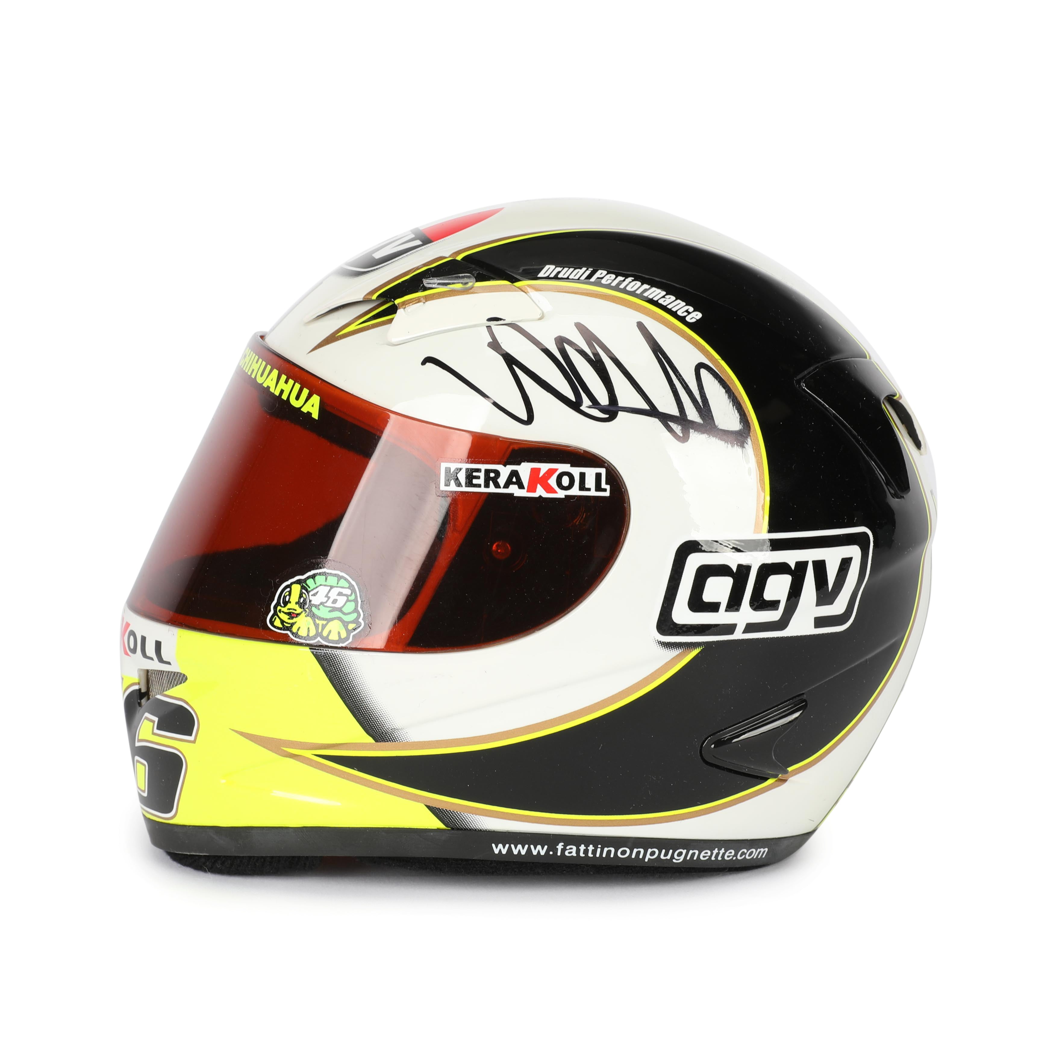 Valentino Rossi Signed 1:2 2006 Limited Edition Scale Helmet