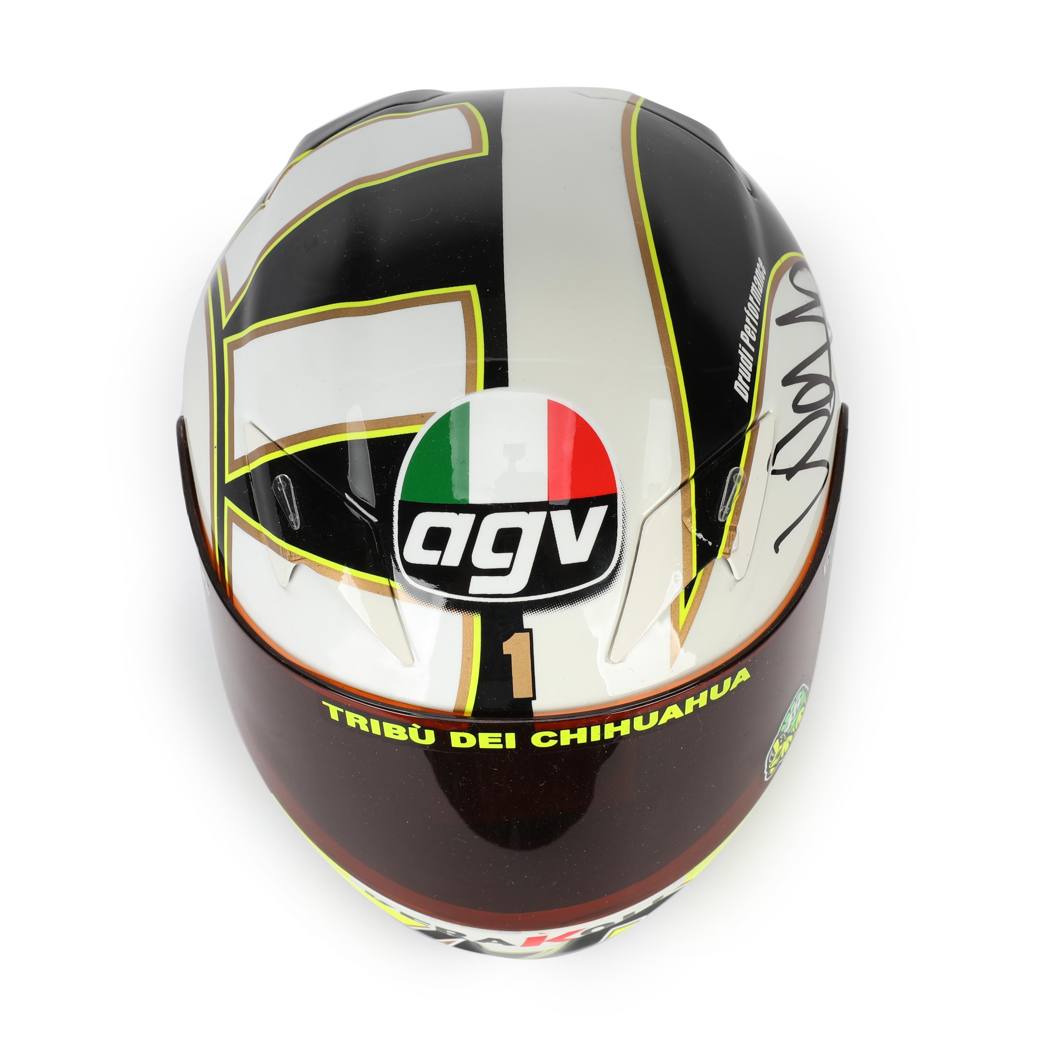 Valentino Rossi Signed 1:2 2006 Limited Edition Scale Helmet