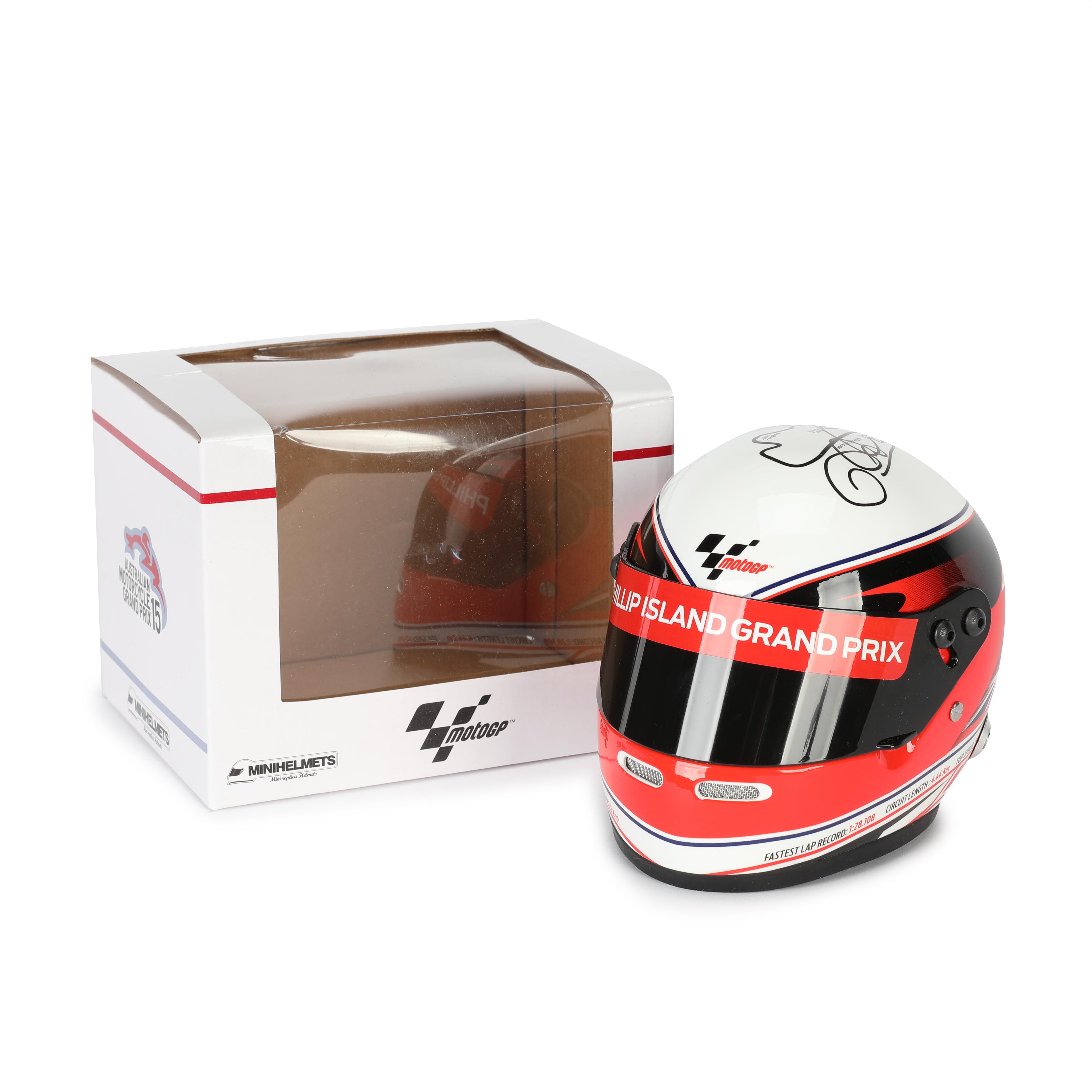 Mick Doohan 2015 Signed 1:2 Scale Helmet – Australian GP Edition