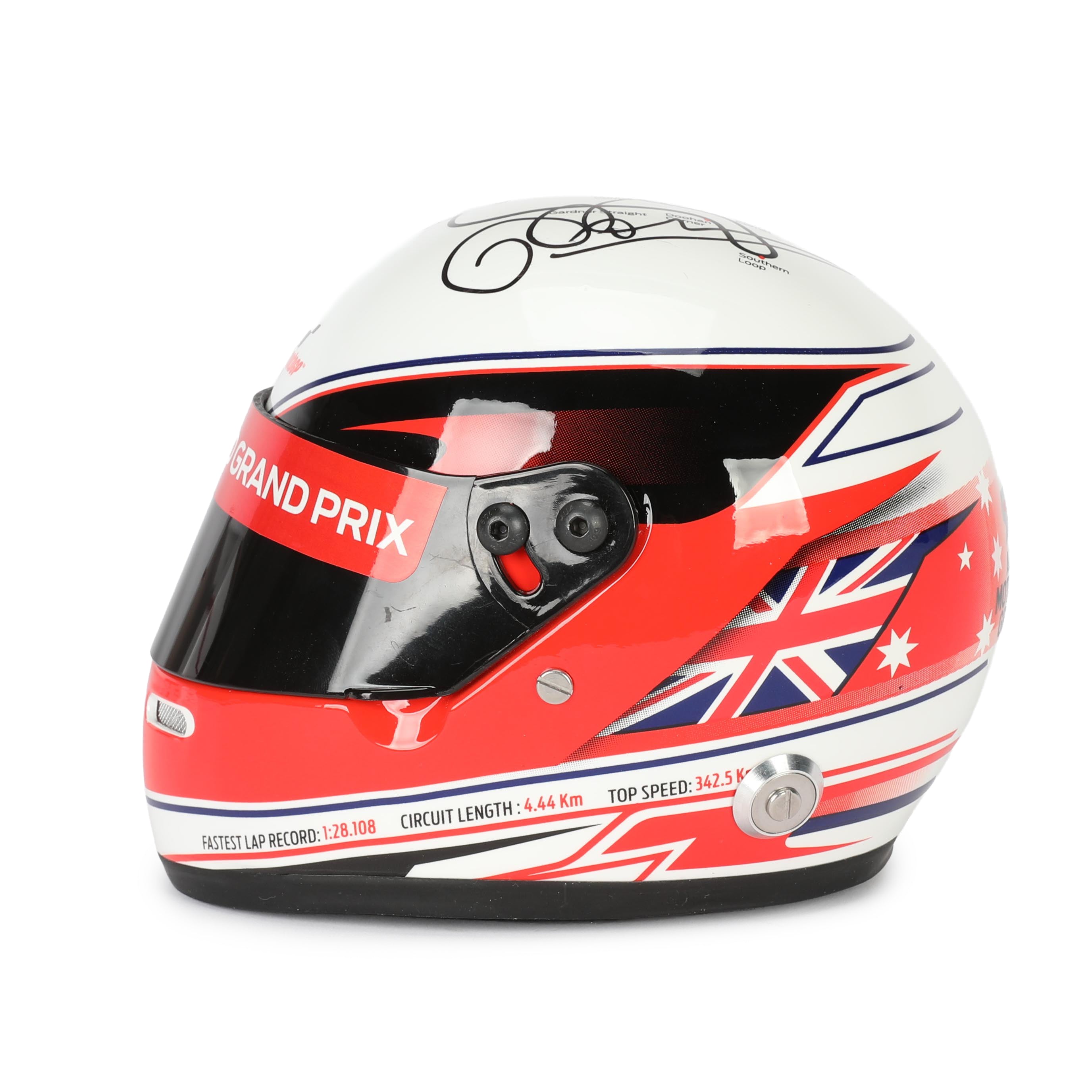 Mick Doohan 2015 Signed 1:2 Scale Helmet – Australian GP Edition