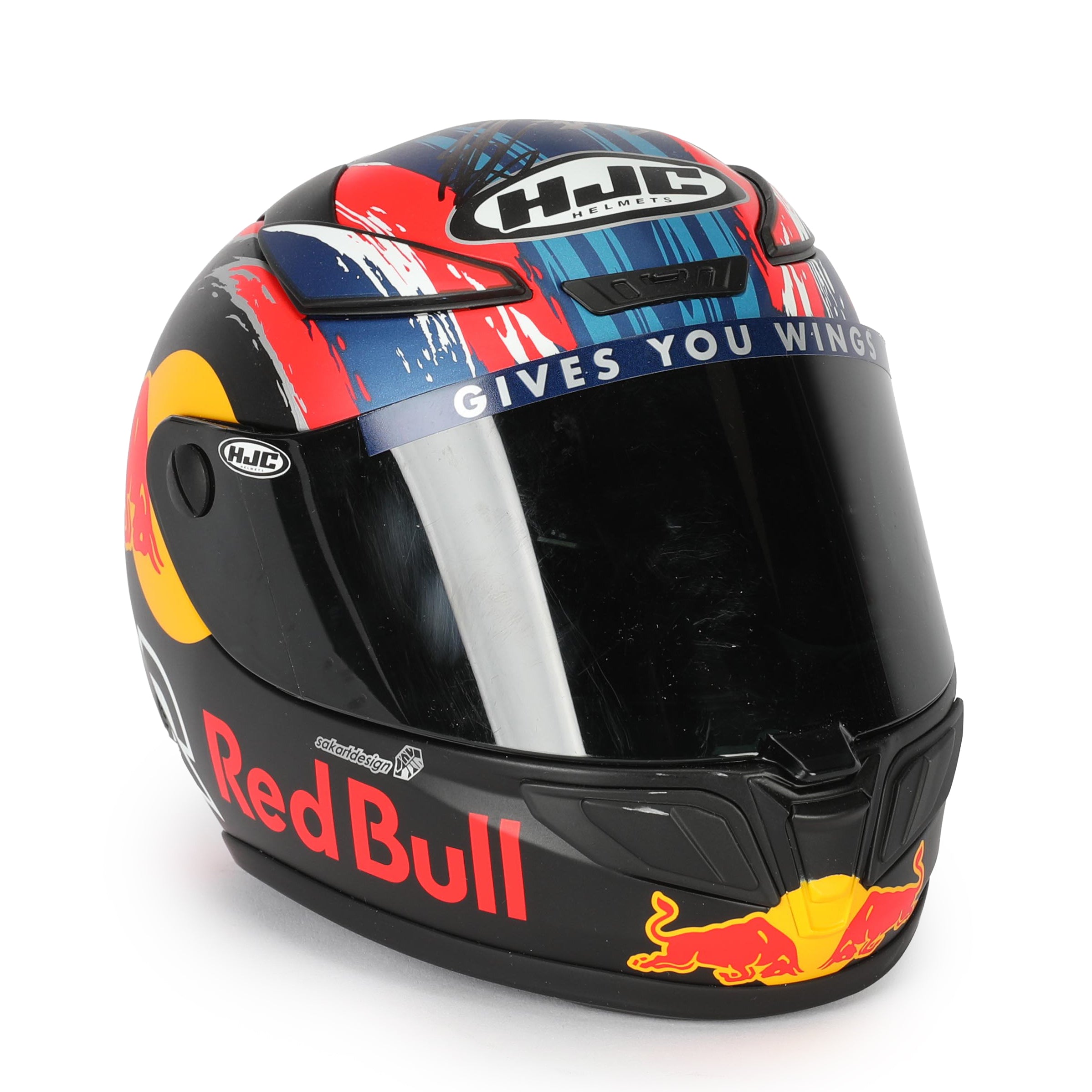 Brad Binder 2020 Signed 1:2 Replica Helmet in Display Case