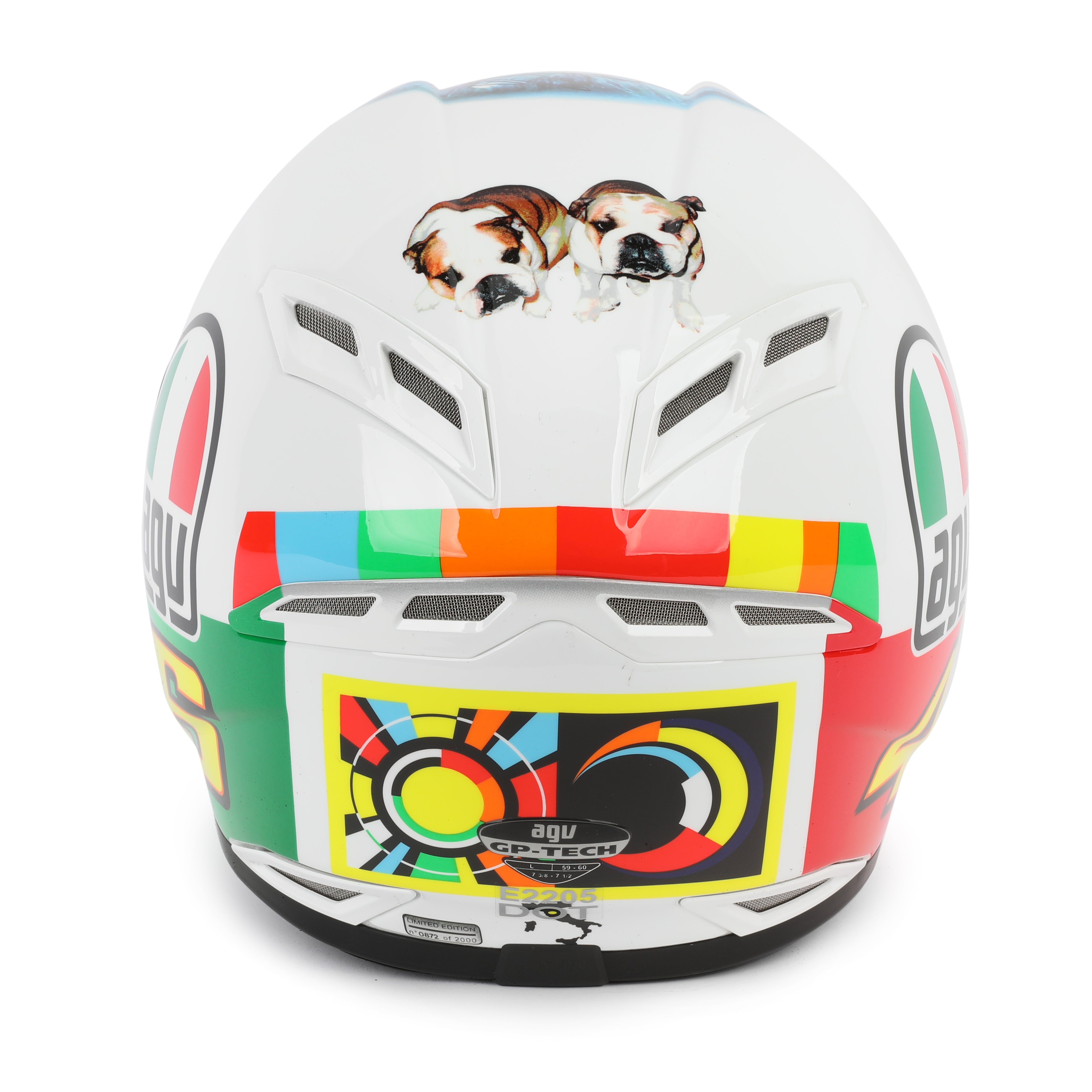 LOT 018 - Valentino Rossi 2011 Signed Limited Edition ‘Mugello Eye’ Replica Helmet