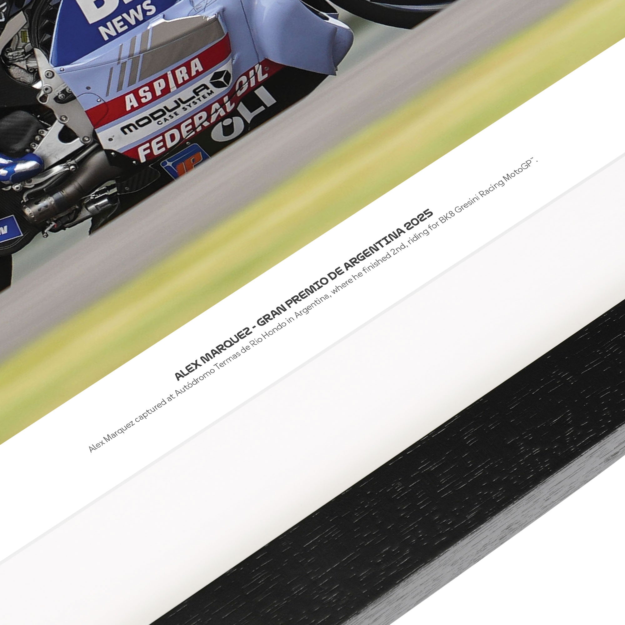 Alex Marquez Signed Photo - Argentina GP 2025