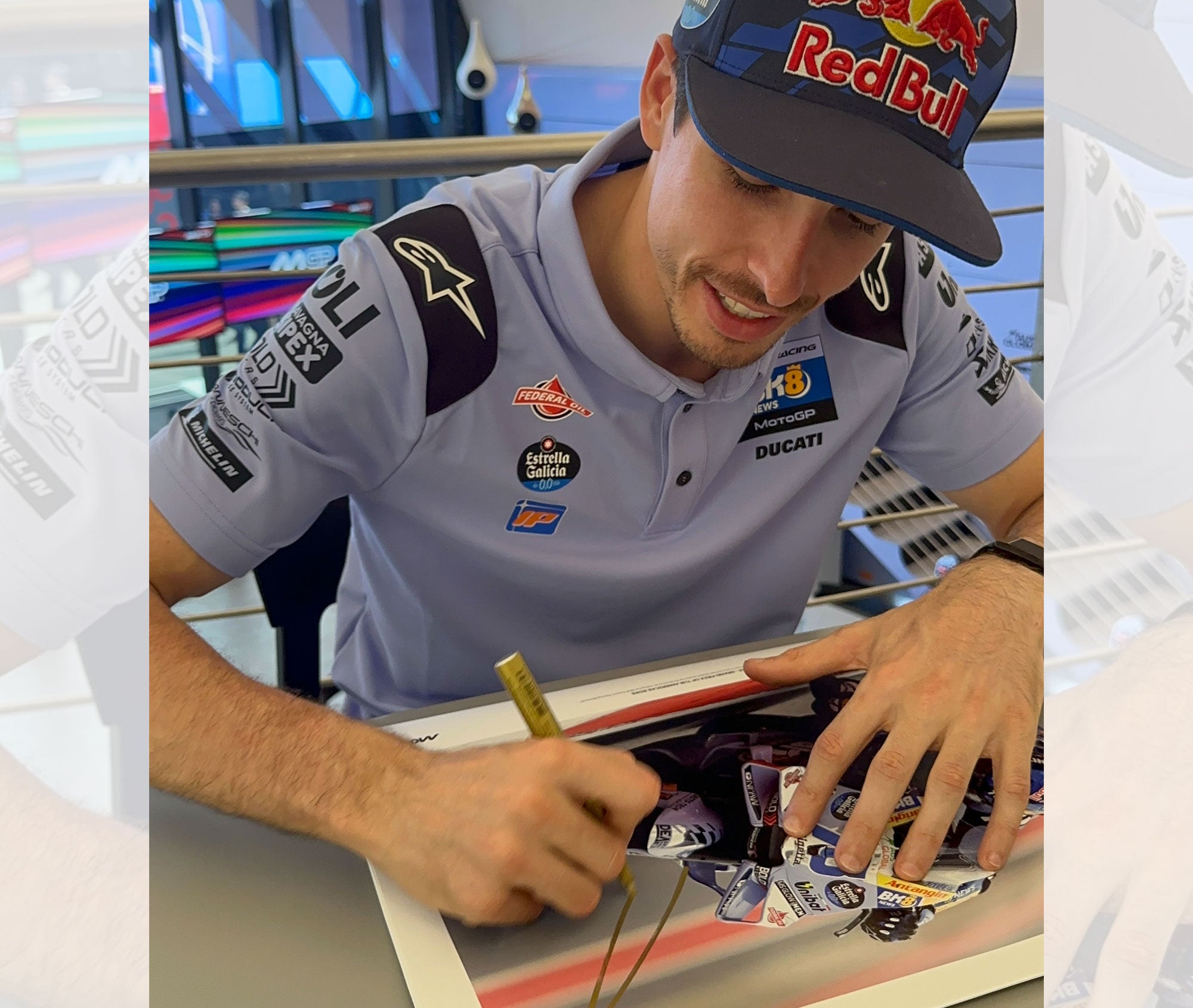Alex Marquez Signed Photo - Americas GP 2025