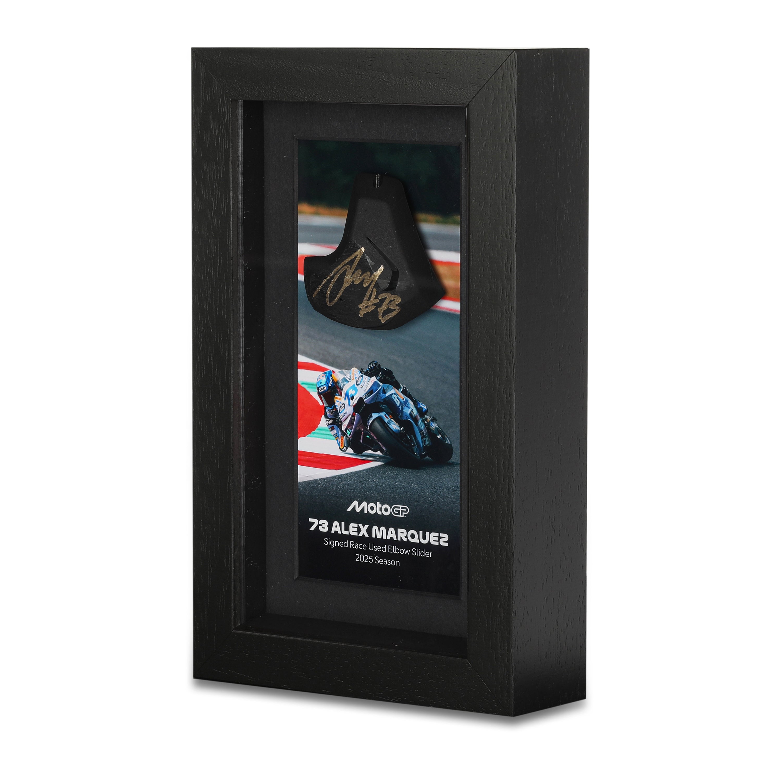 Alex Marquez Signed Elbow Slider - 2025 Grand Prix Used