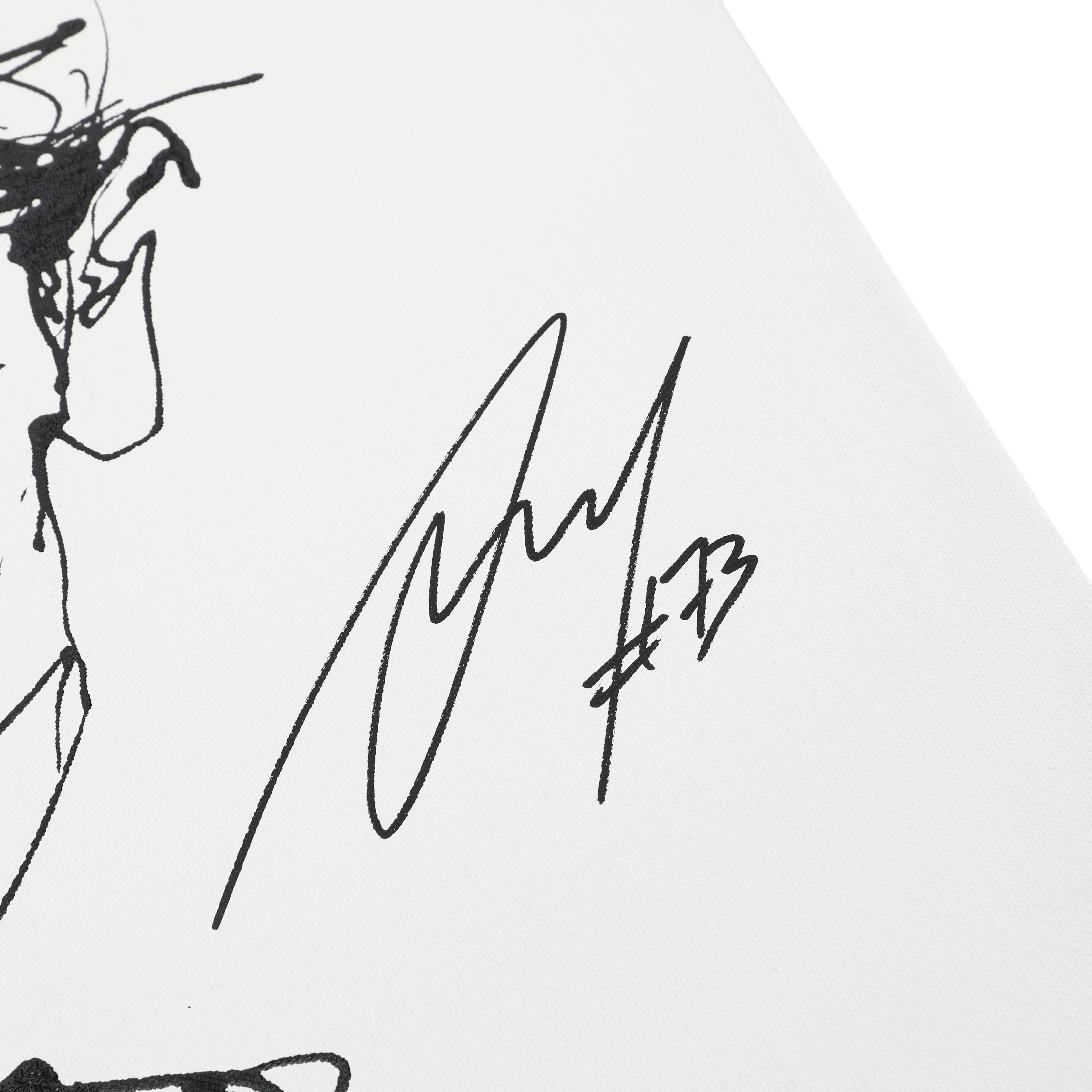 LOT 013 - Alex Marquez x MRDRIP Signed Original Artwork