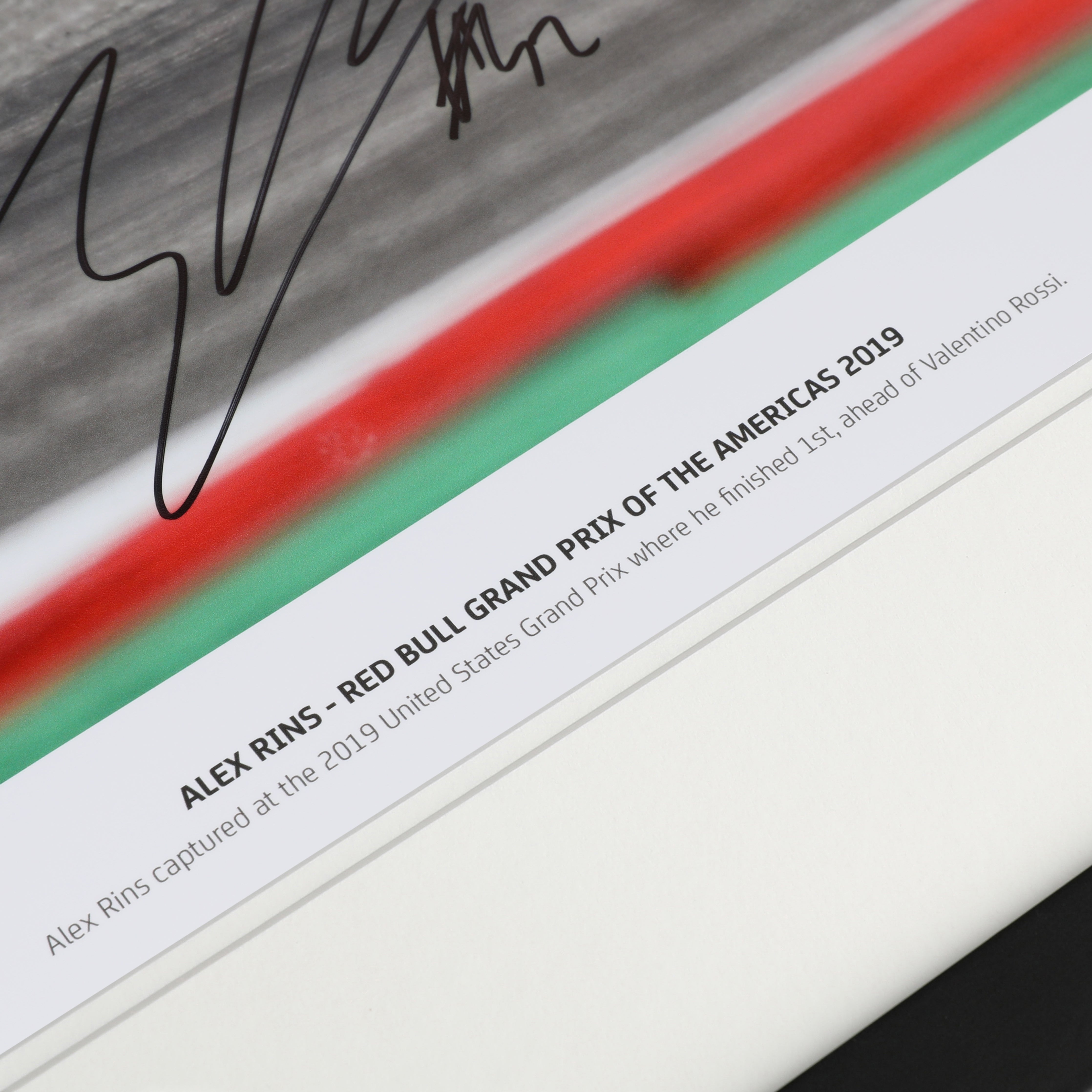 Alex Rins 2019 Signed Photo – American GP