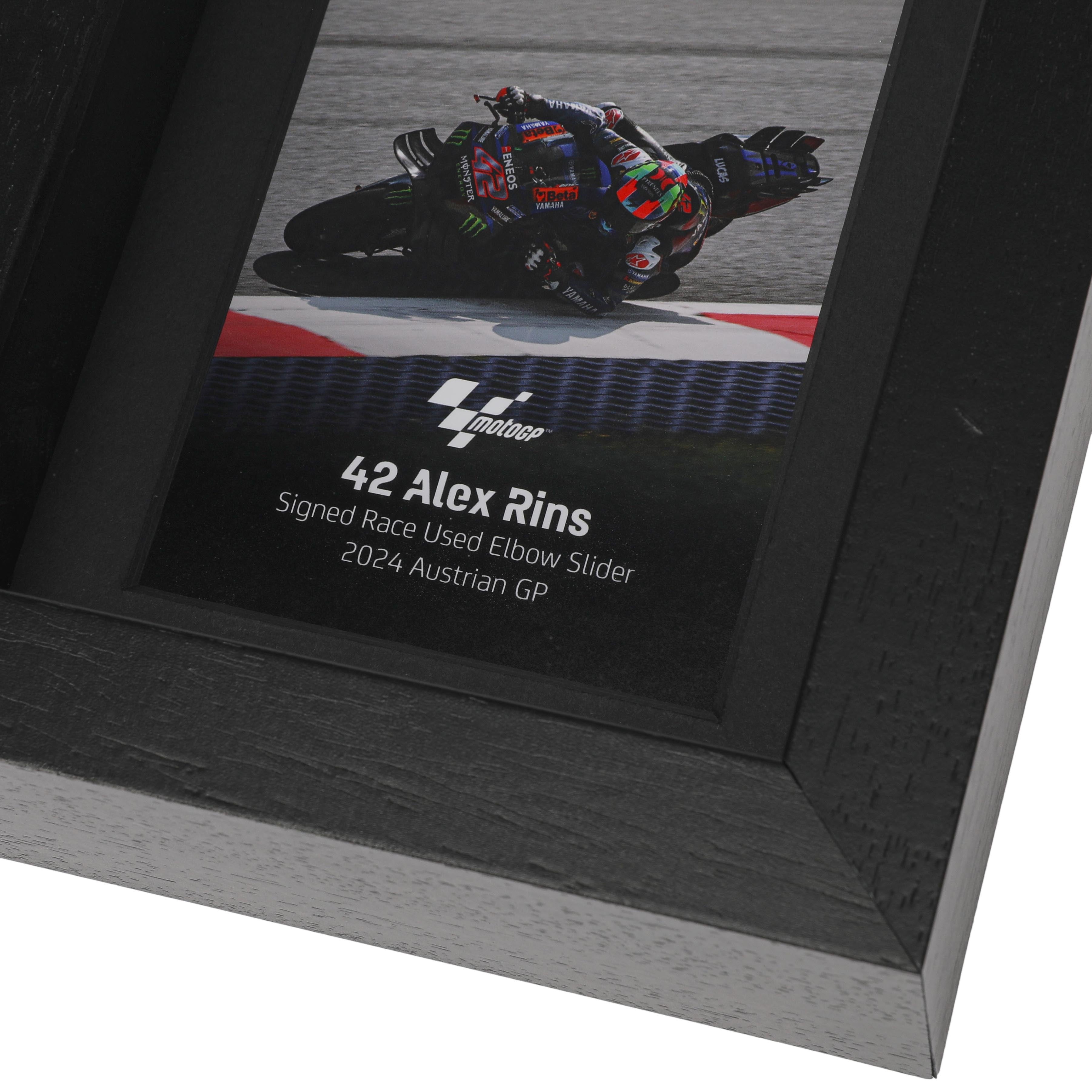 Alex Rins 2024 Signed Race-used Elbow Slider – Austrian GP