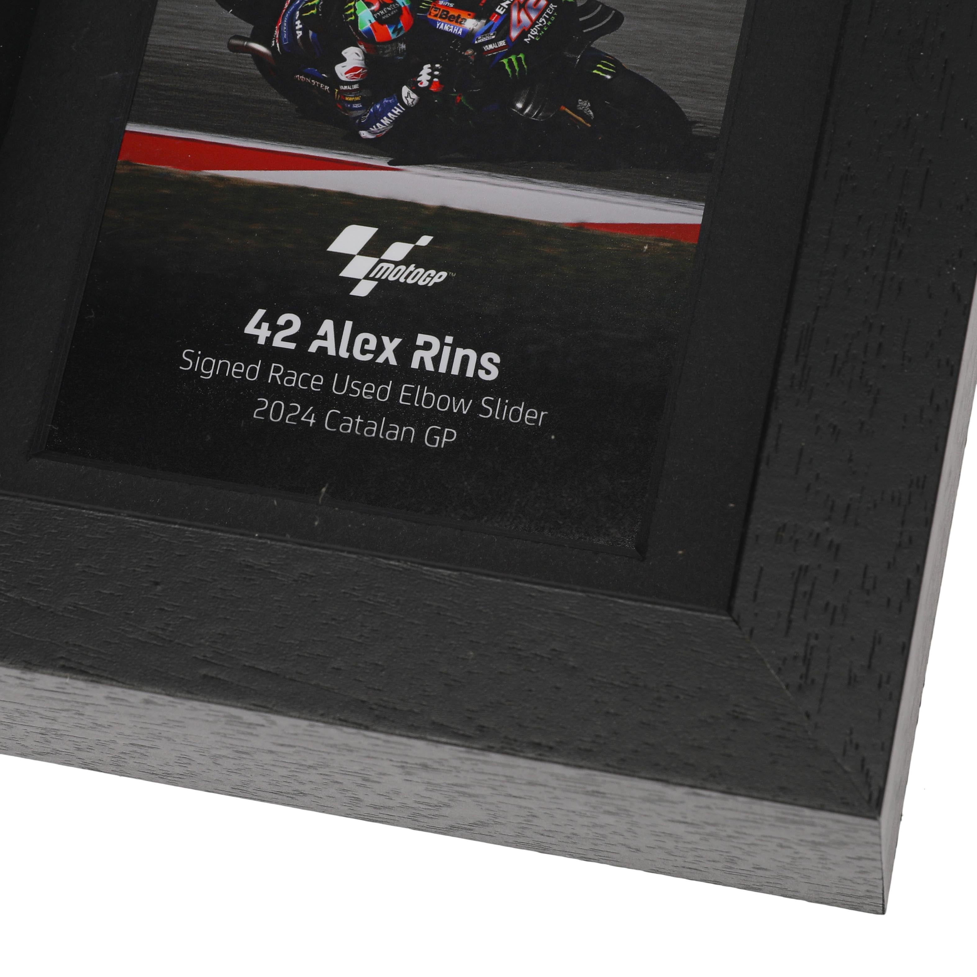 Alex Rins 2024 Signed Race-used Elbow Slider – Catalan GP