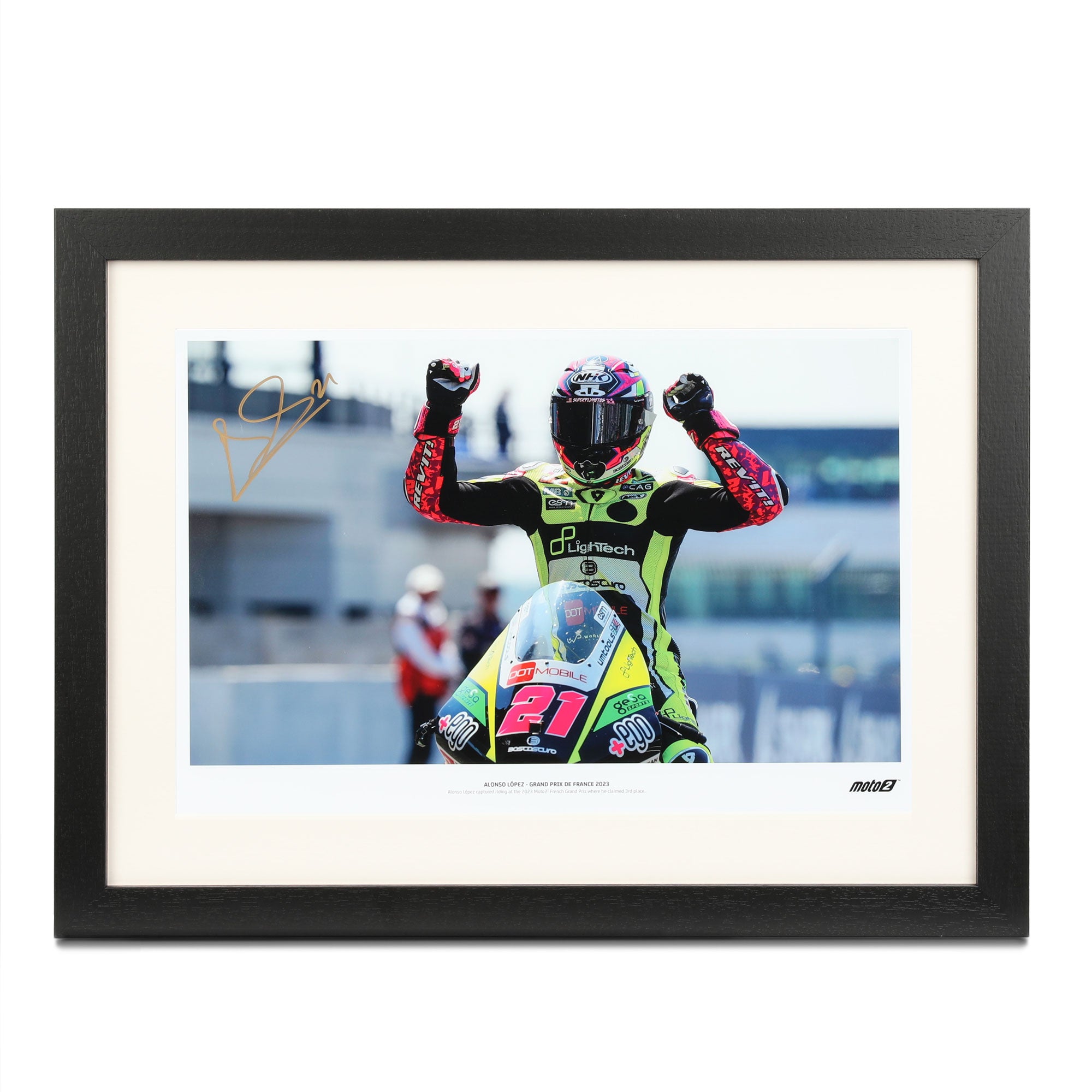 Alonso Lopez 2023 Signed Photo - French GP