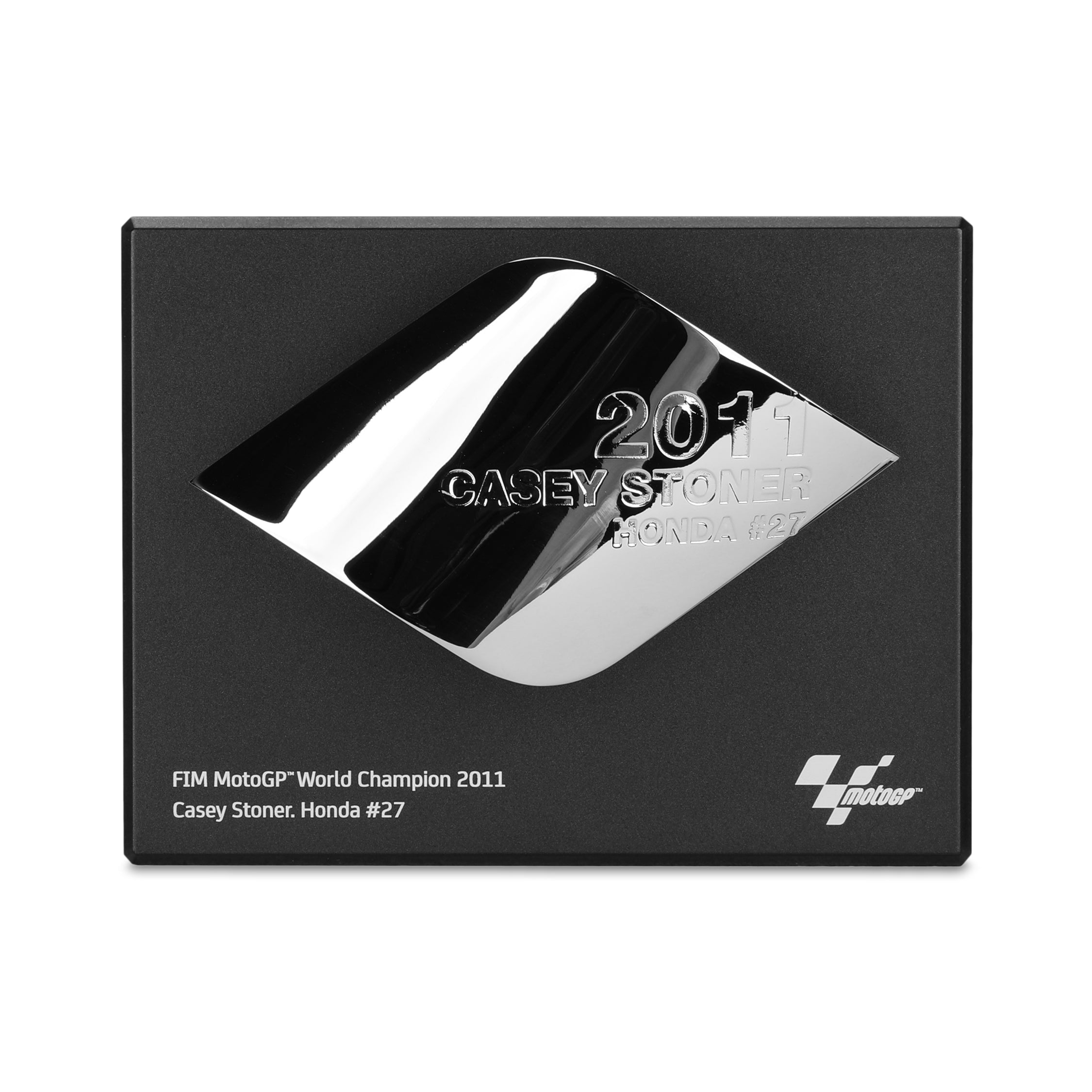 Casey Stoner Honda MotoGP Team Replica Trophy Champion Piece – 2011 MotoGP™ Championship
