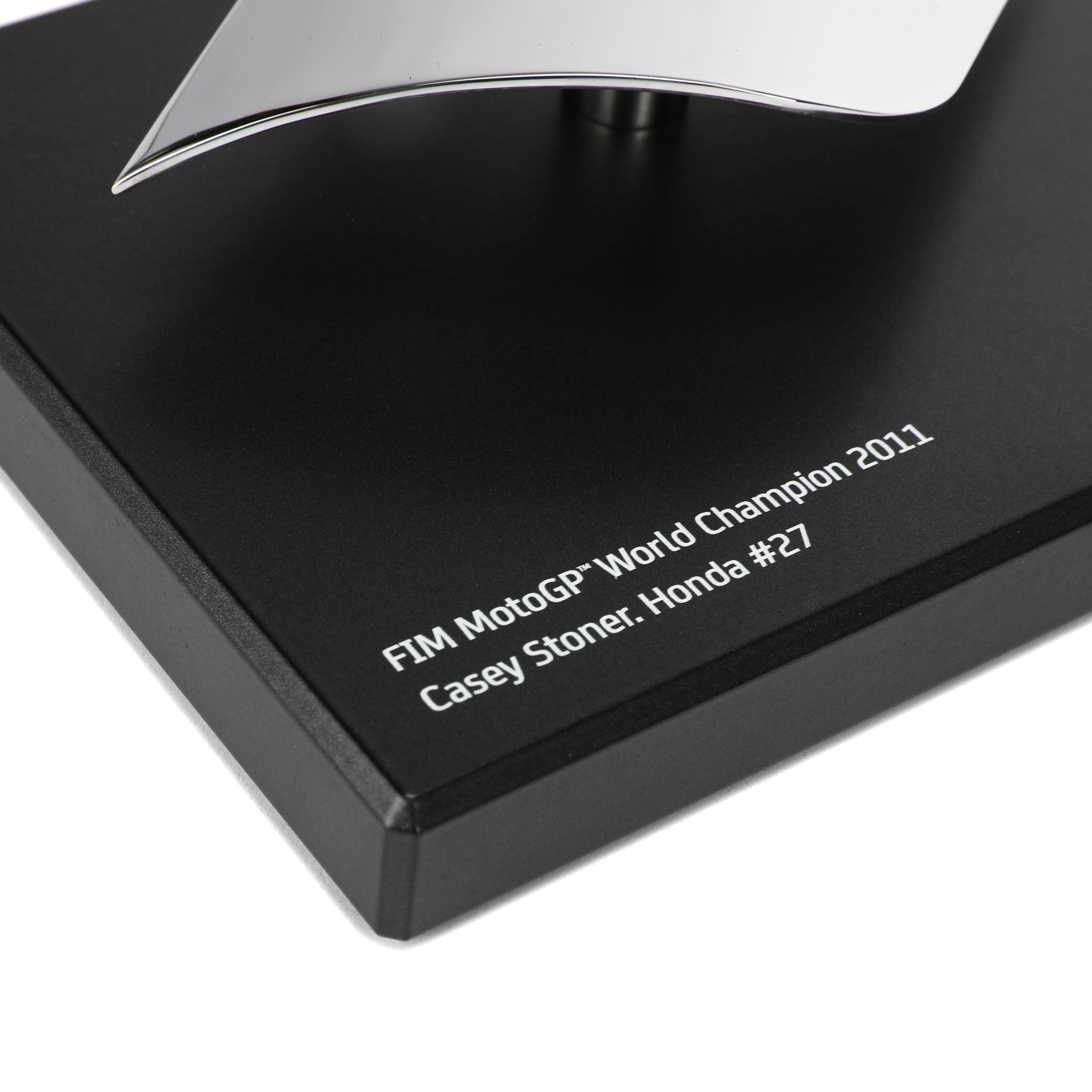 Casey Stoner Honda MotoGP Team Replica Trophy Champion Piece – 2011 MotoGP™ Championship