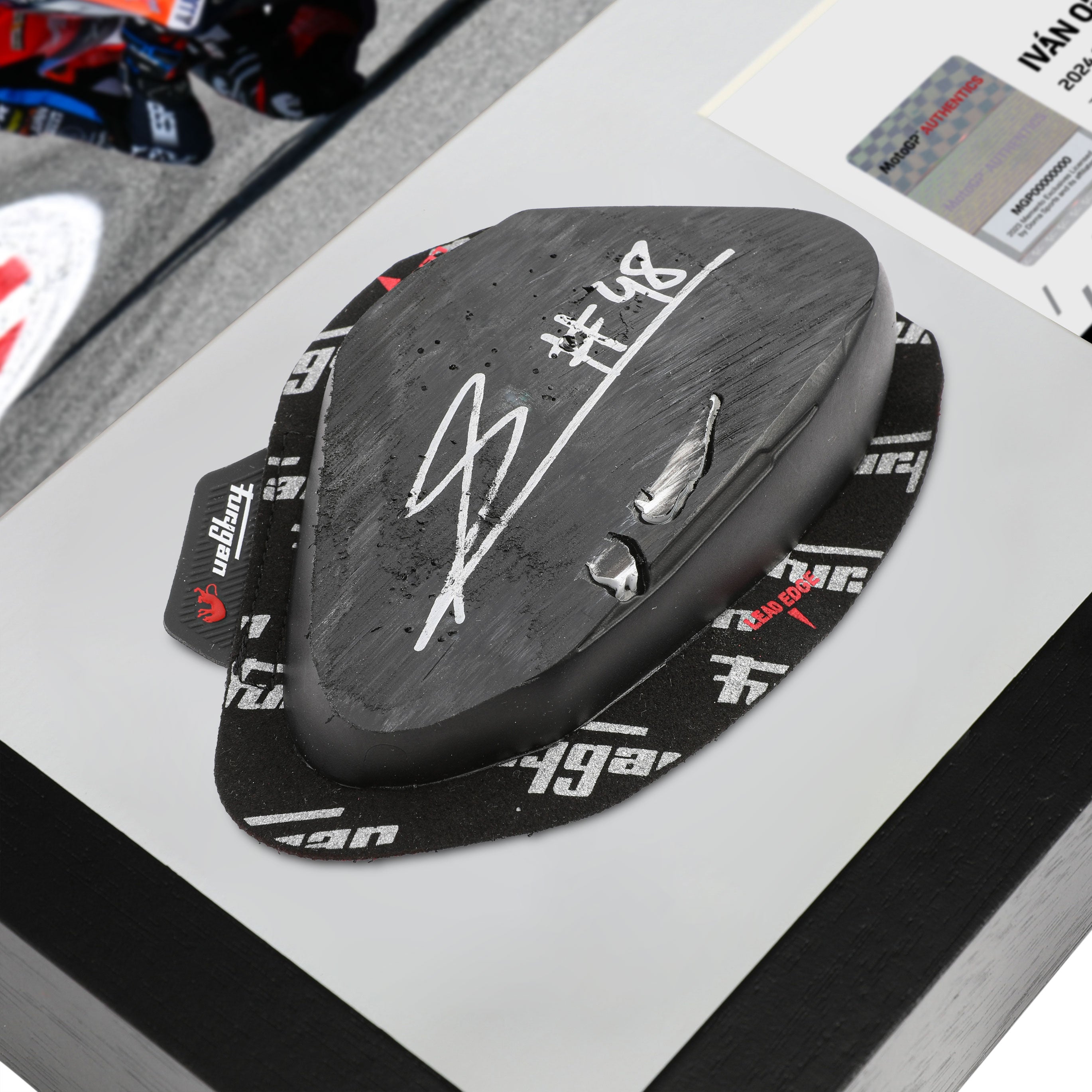 Ivan Ortola 2024 Signed Knee Slider – Catalan Grand Prix