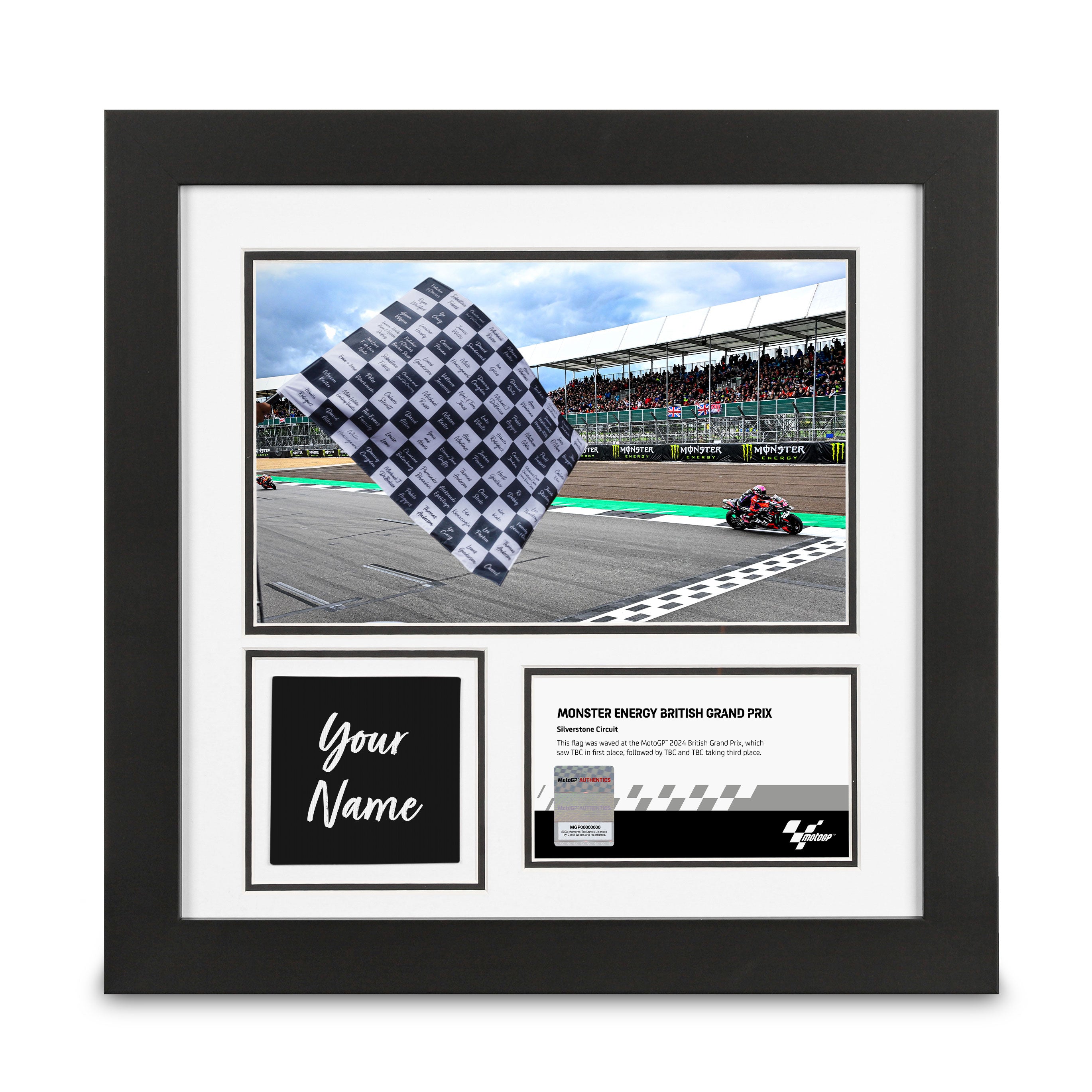 Own The Chequered Flag British Grand Prix 2024