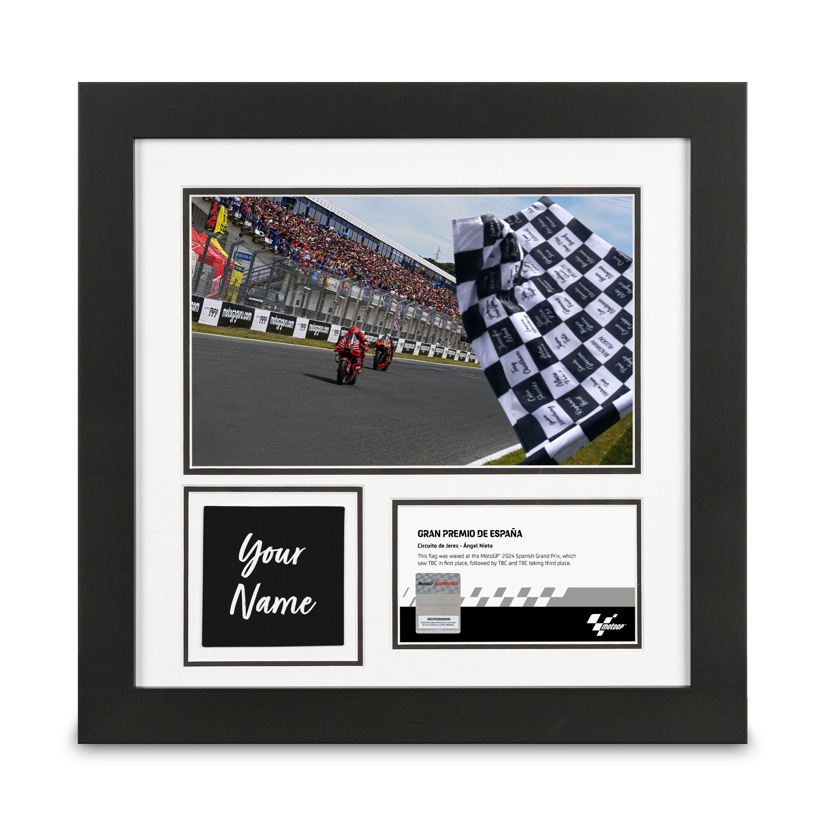 Own The MotoGP Chequered Flag own-the-motogp-chequered-flag