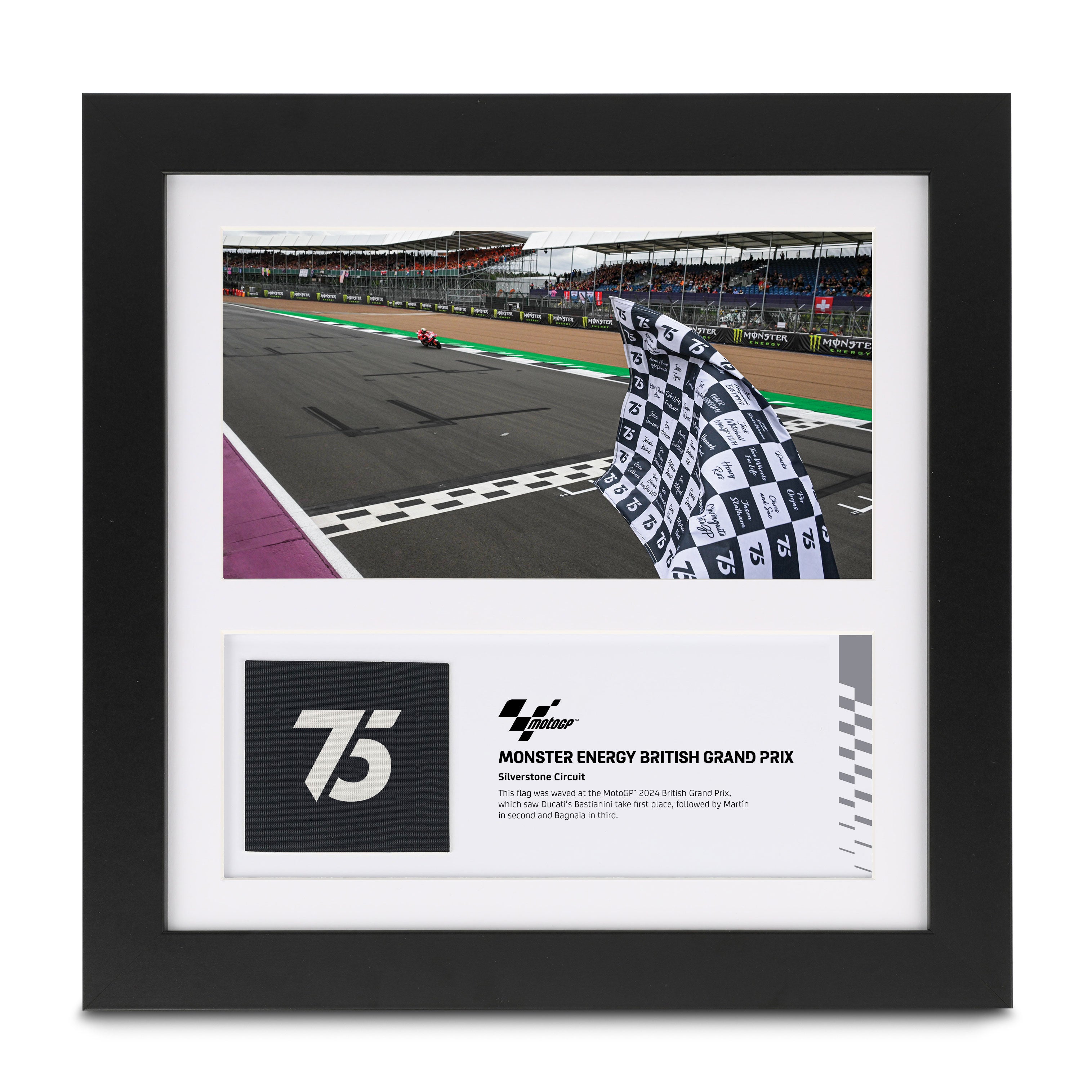 Own The MotoGP Chequered Flag own-the-motogp-chequered-flag