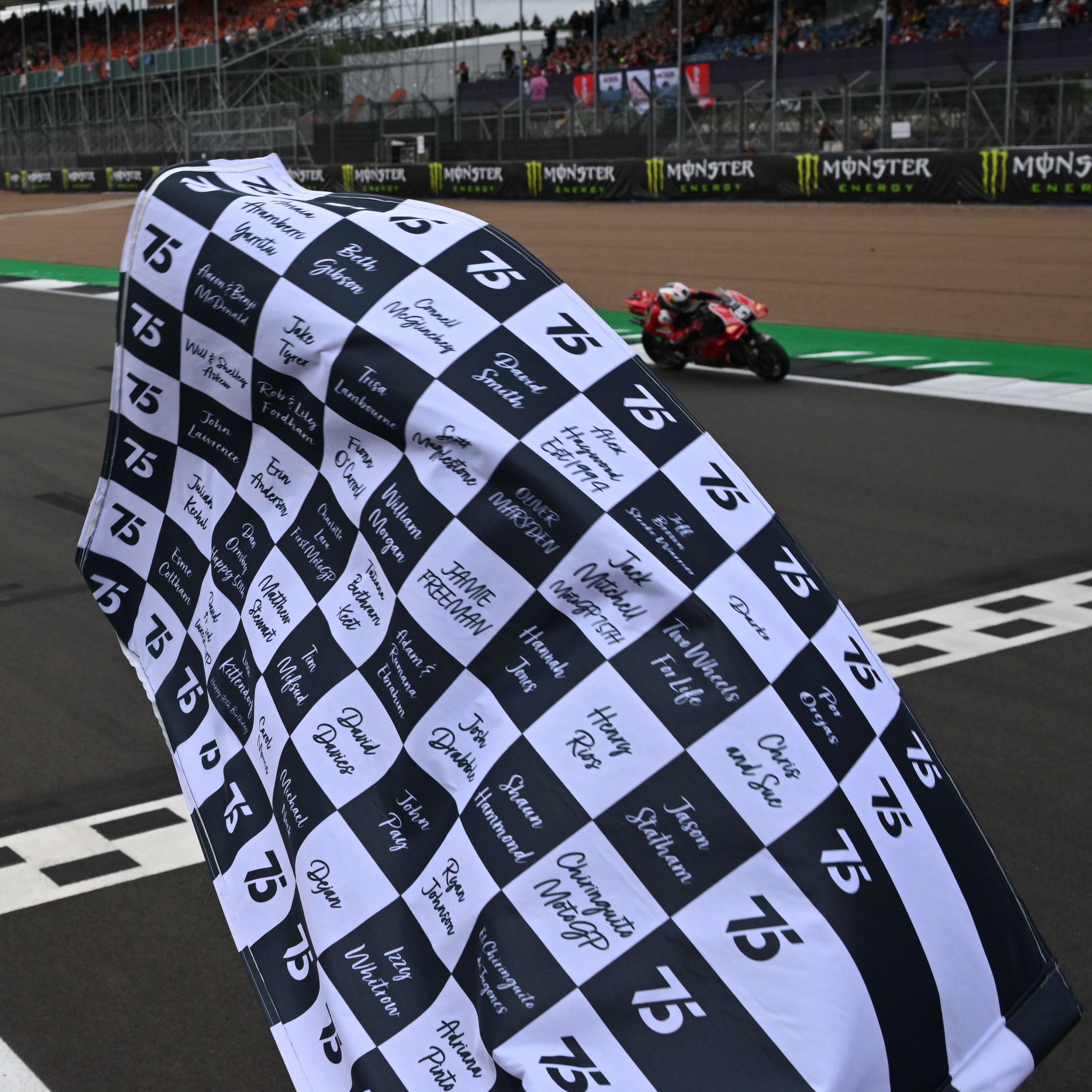 Own The Chequered Flag – British Grand Prix 2024  - 75th Anniversary