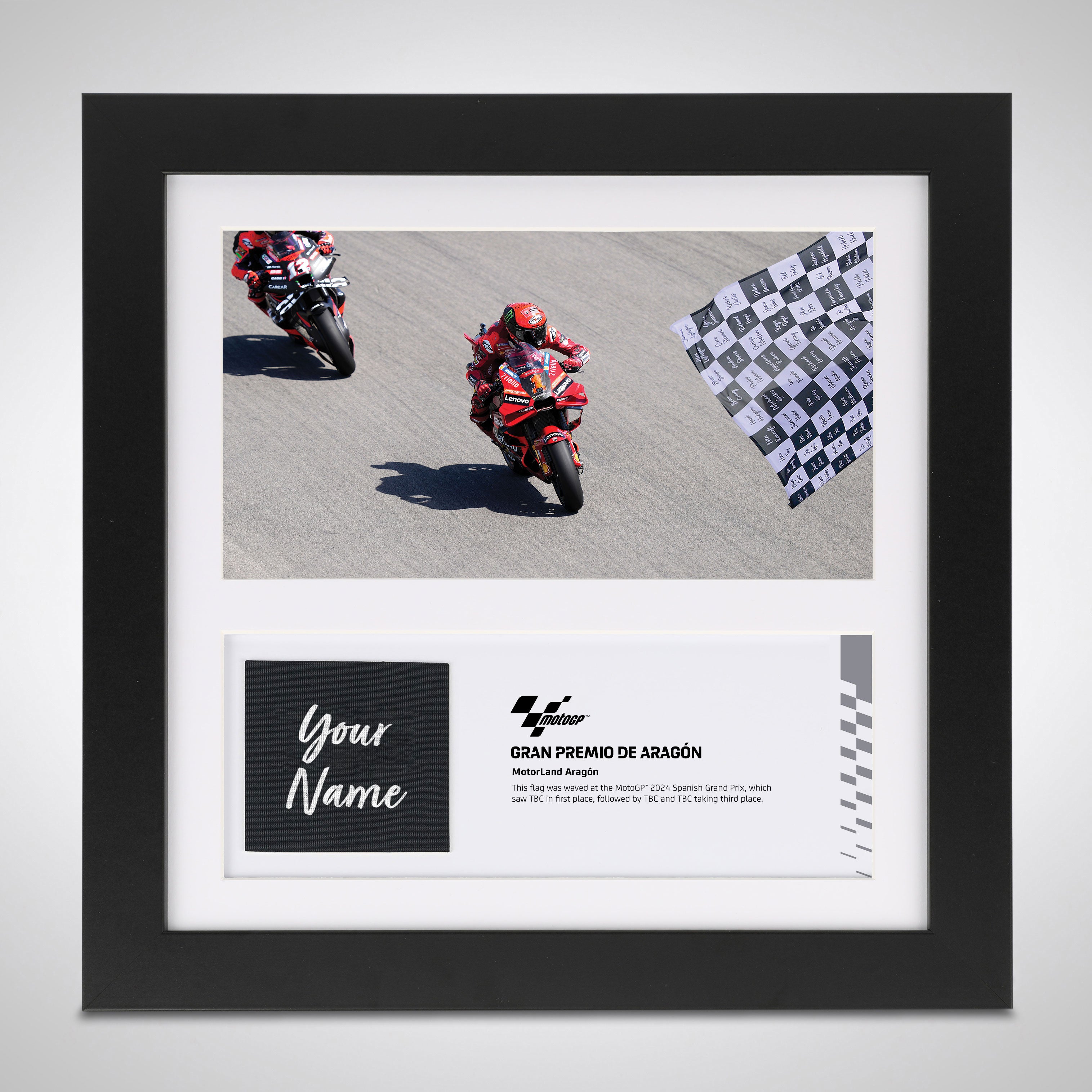 Own The Chequered Flag – Aragon Grand Prix 2024