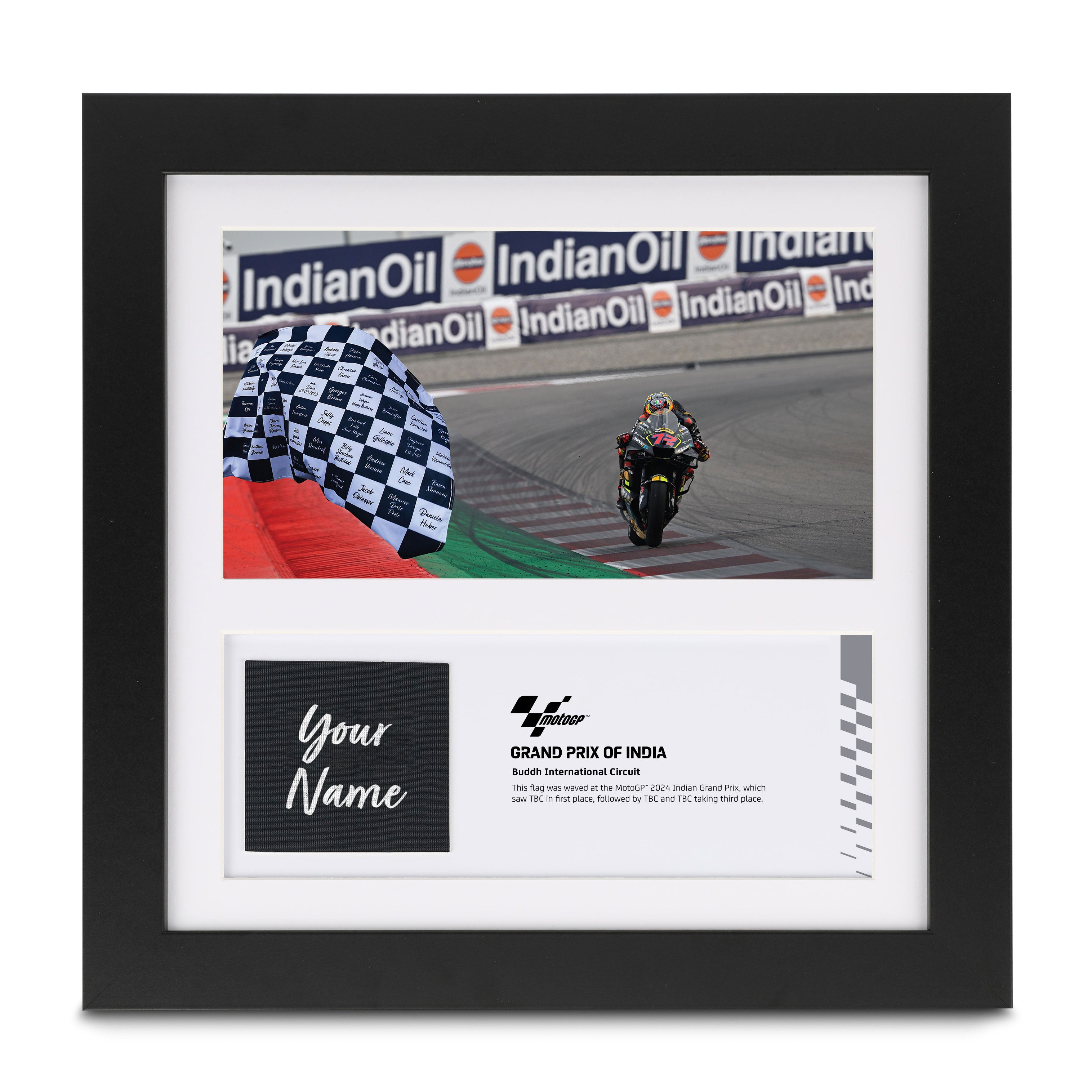Own The Chequered Flag – India Grand Prix 2024